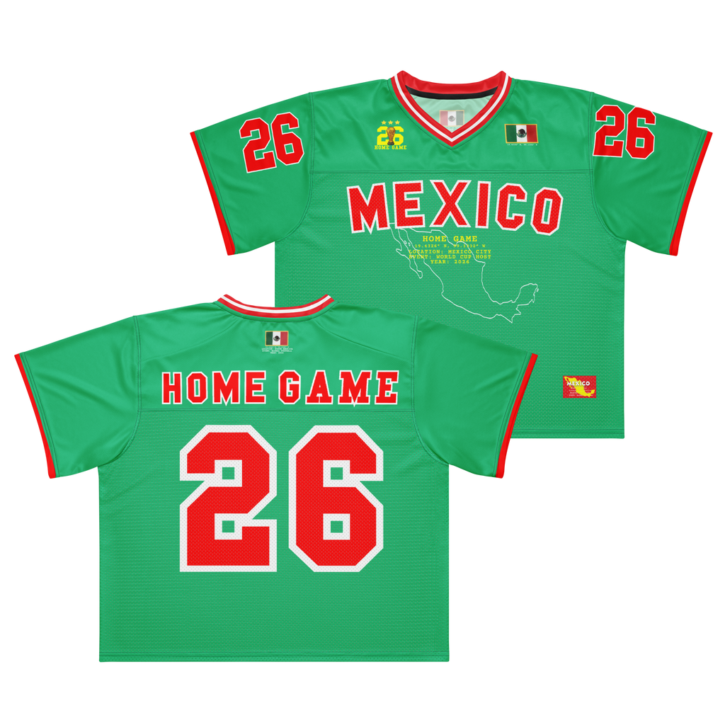 Mexico 2026 American Football Jersey