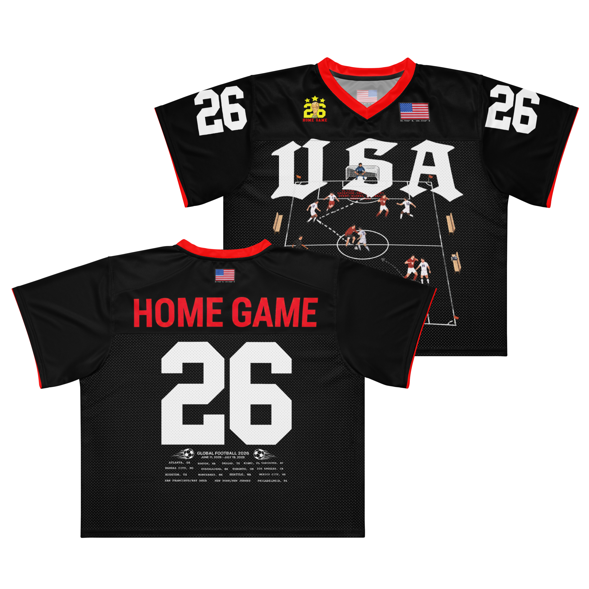 USA Play Maker American Football Jersey