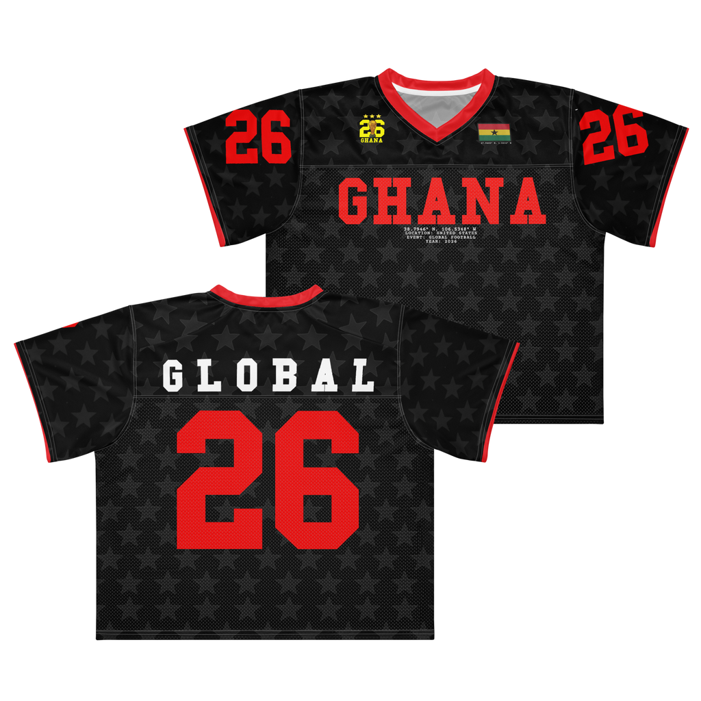 GHANA 2026 Global Football Jersey