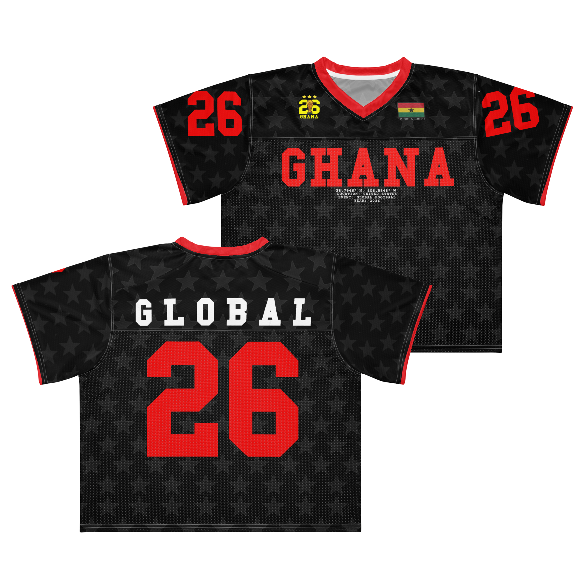 GHANA 2026 Global Football Jersey