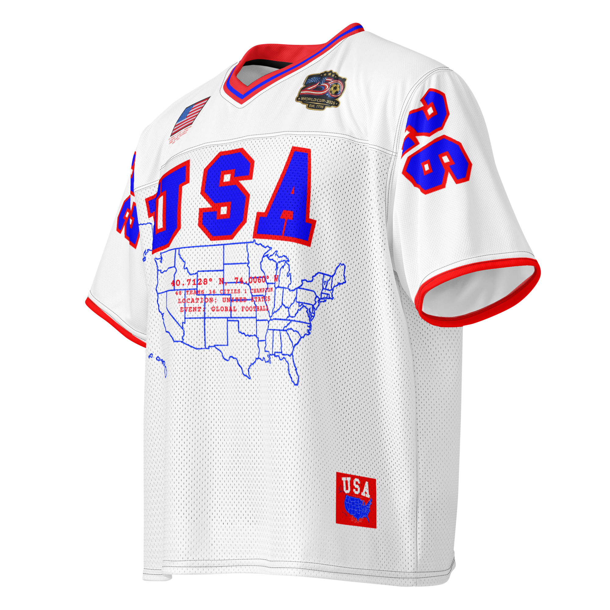 USA 250 Anniversary World Cup Edition Football Jerseys
