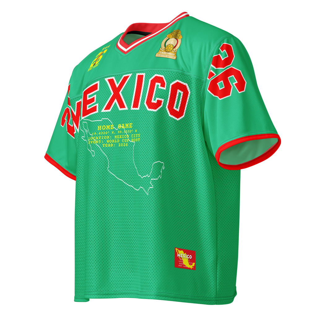 Mexico 2026 World Cup American Football Jersey