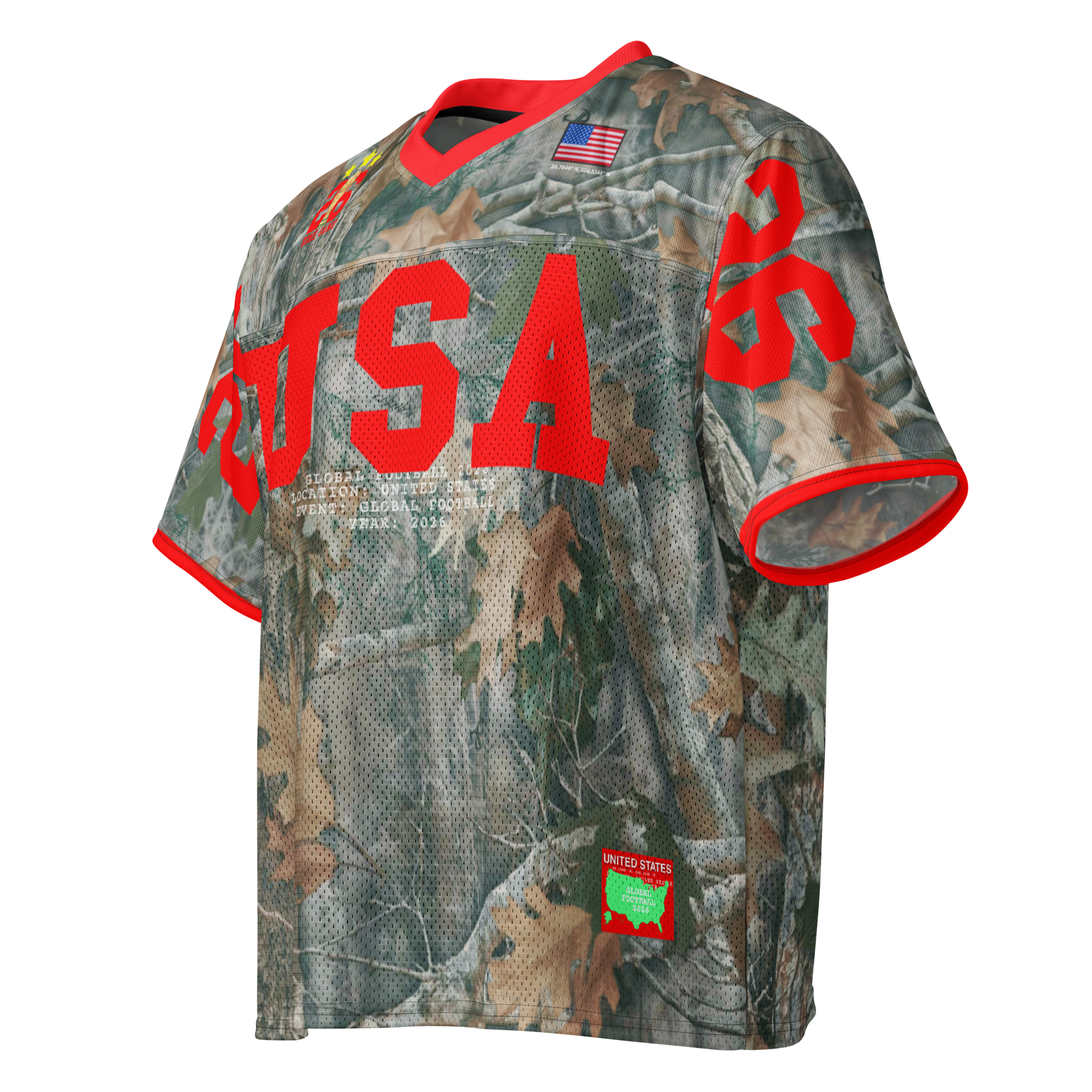 USA Camo 2026 Home Game Football Jersey