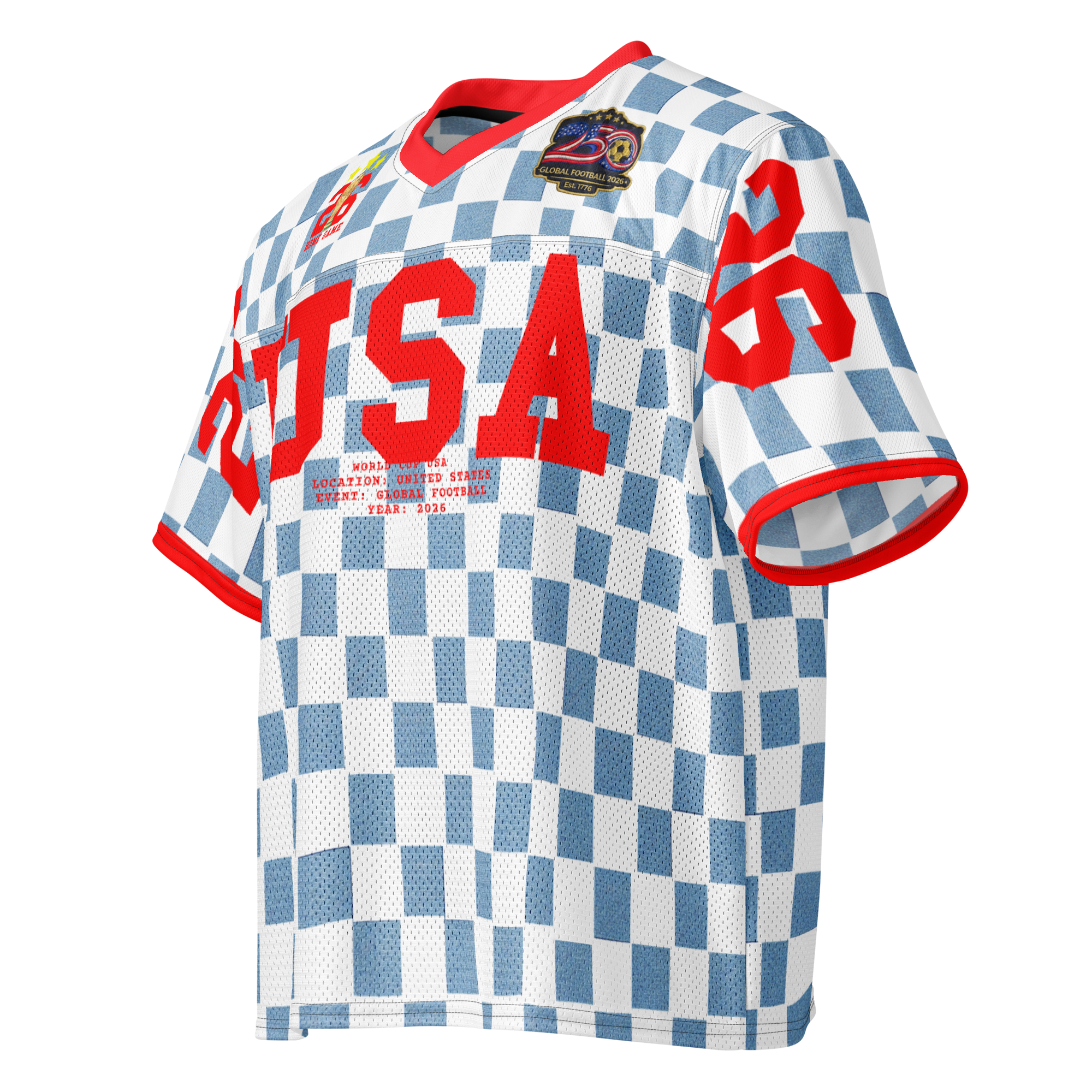 USA 1994 Remixed Football Jersey