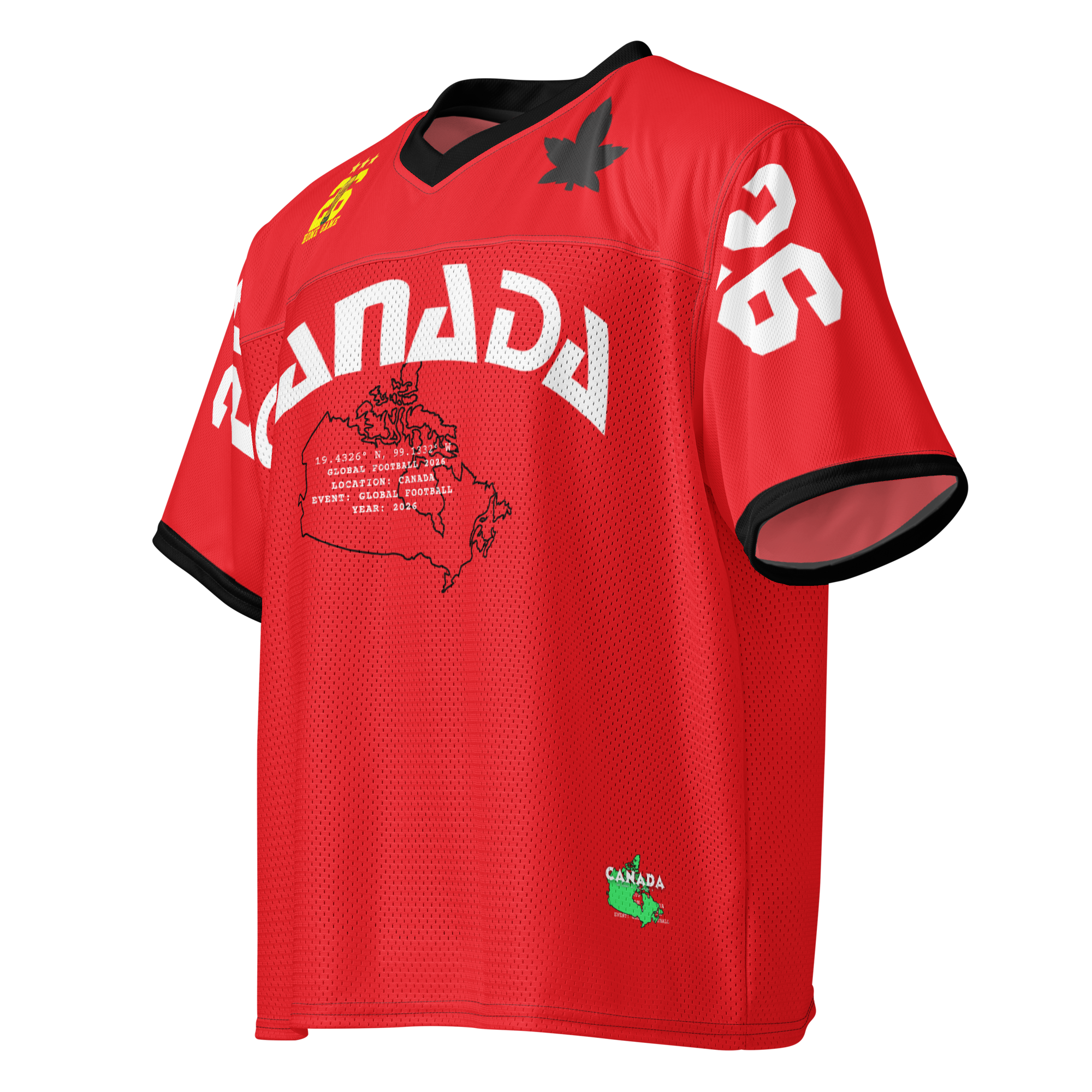 Canada 2026 American Football Jersey