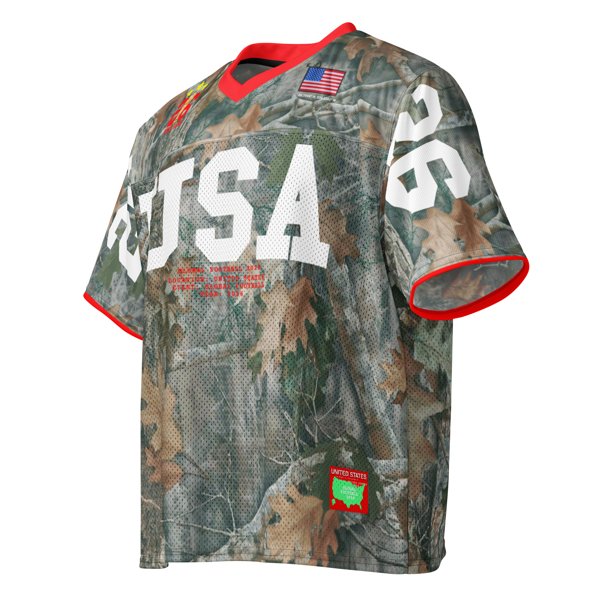 USA Camo 2026 Home Game Football Jersey