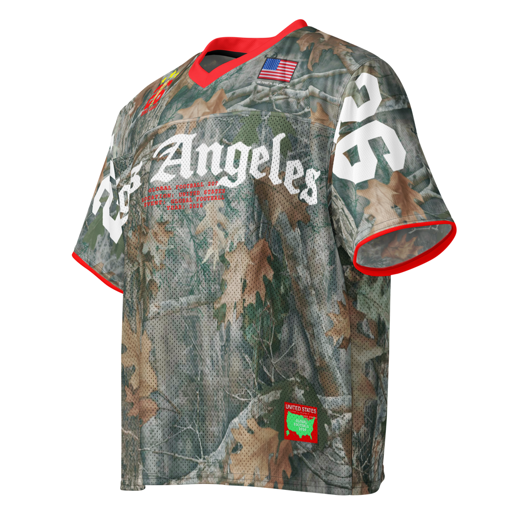 Los Angeles Camo American Football Jersey