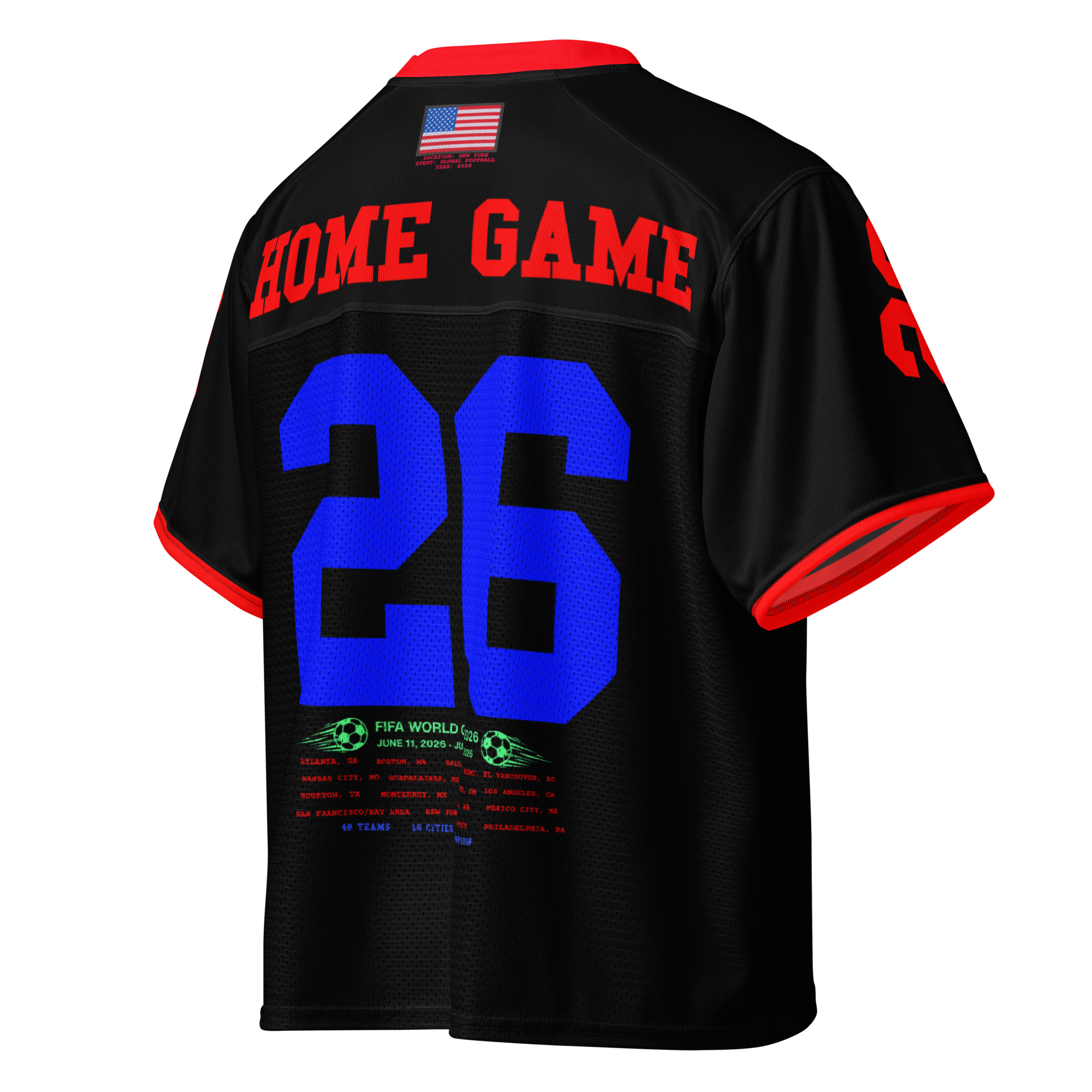 New York 'Home Game' World Cup 2026 Football Jersey