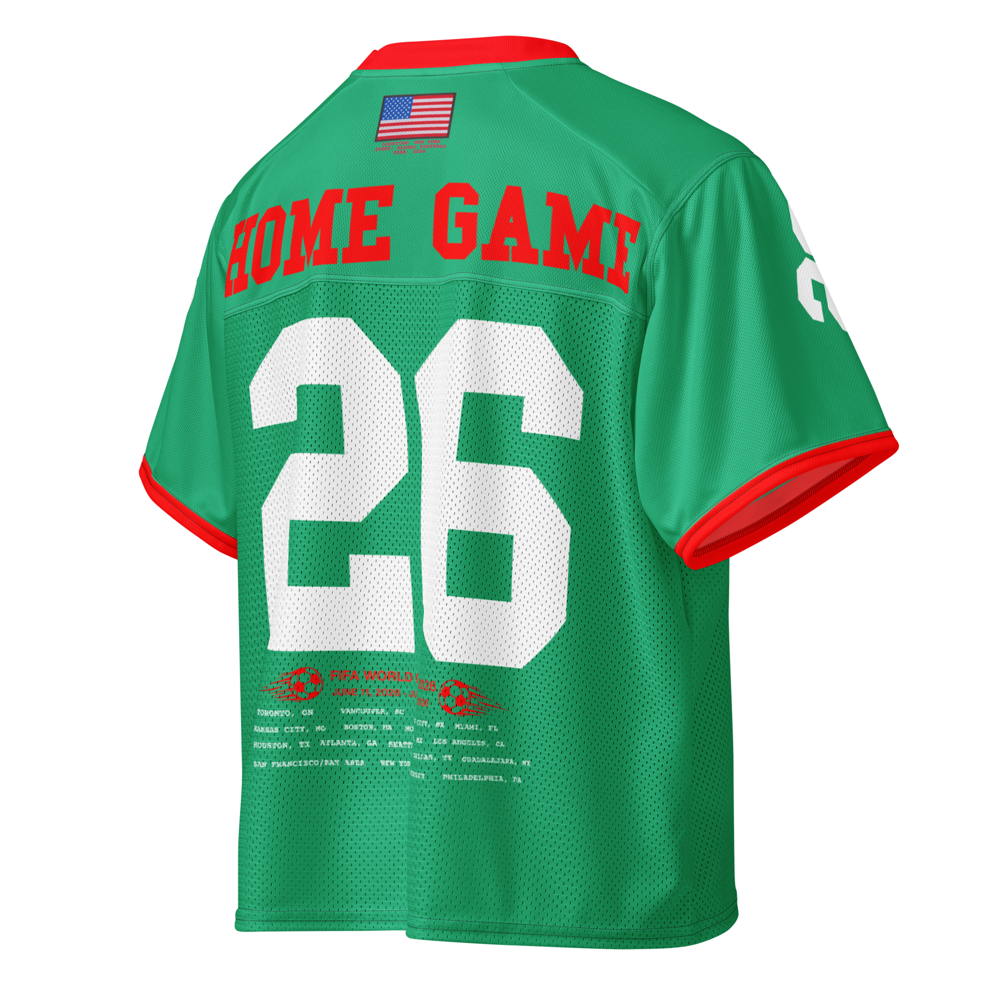 New York 'Home Game' World Cup 2026 Football Jersey