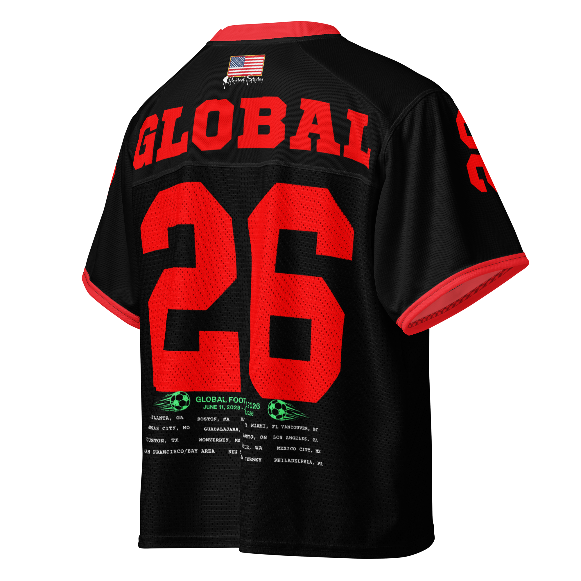 2026 USA GLOBAL Football Jersey