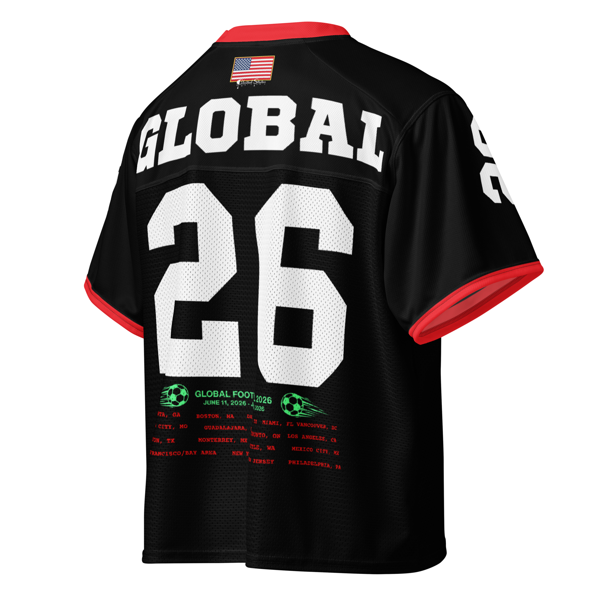 2026 USA GLOBAL Football Jersey