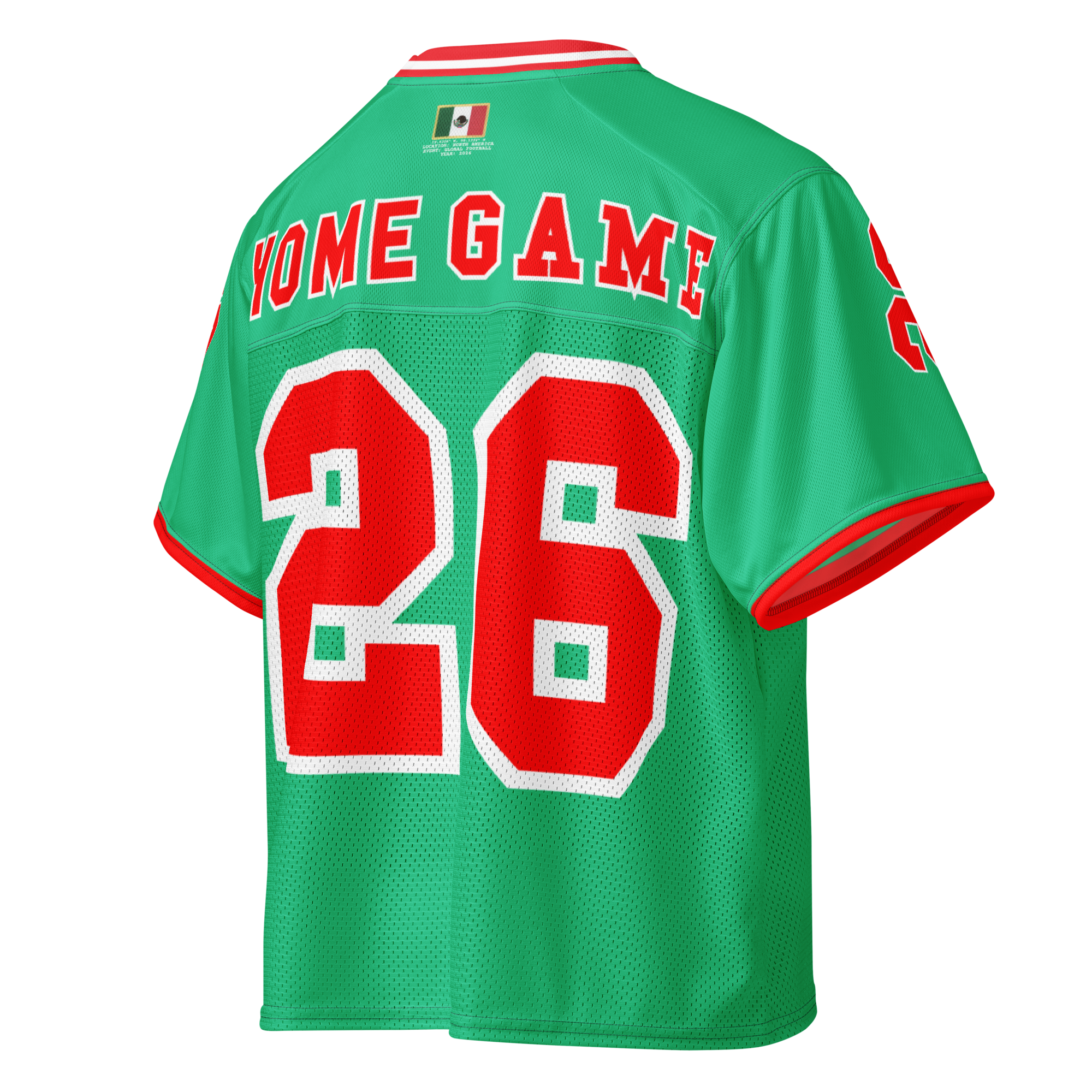 Mexico 2026 American Football Jersey