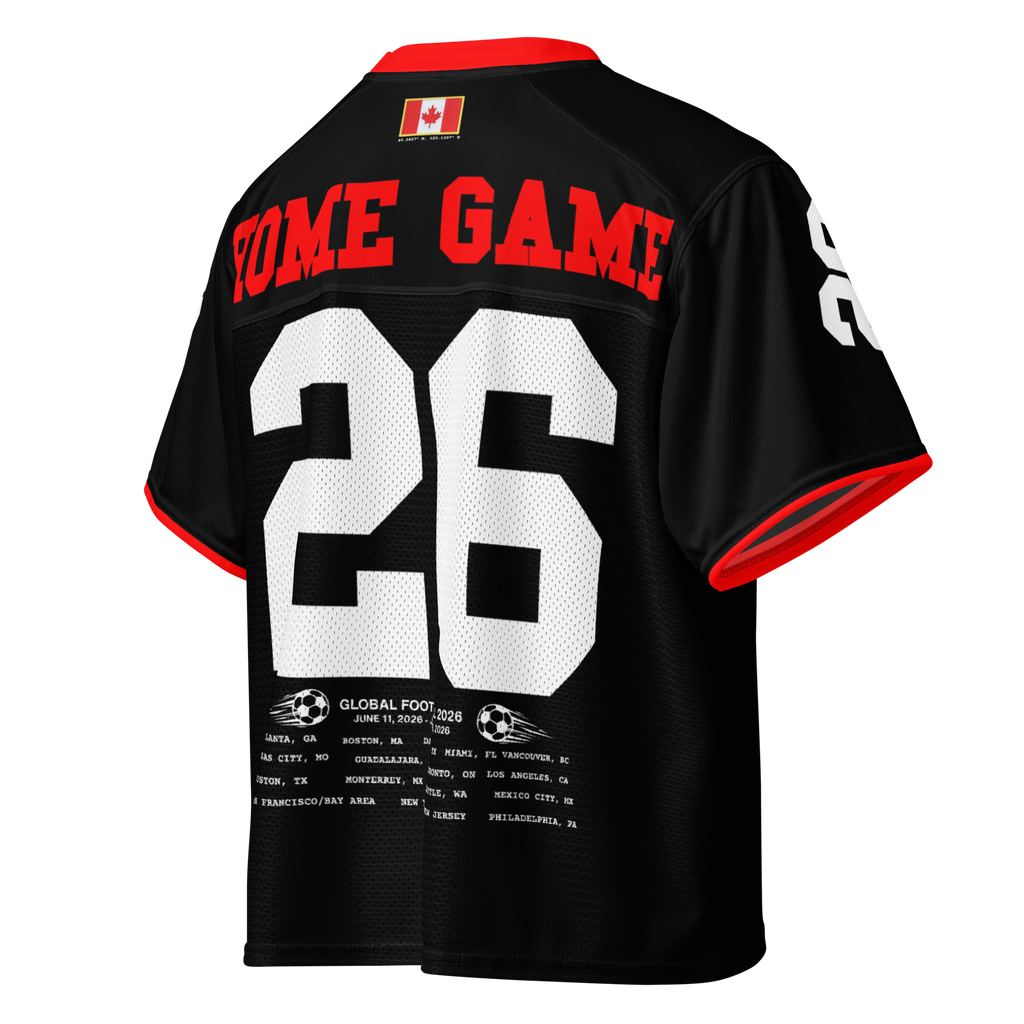 Canada Play Maker American Football Jersey
