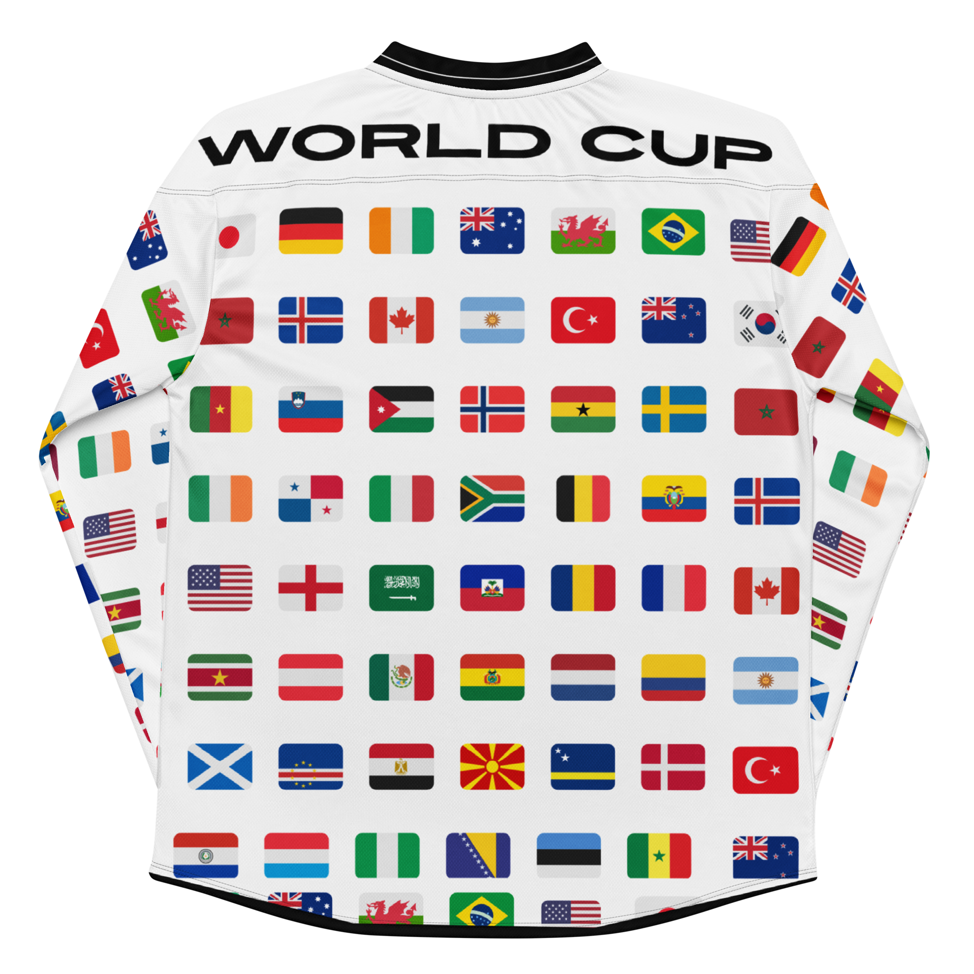 Global Flags World Cup 2026 Long Sleeve Jersey