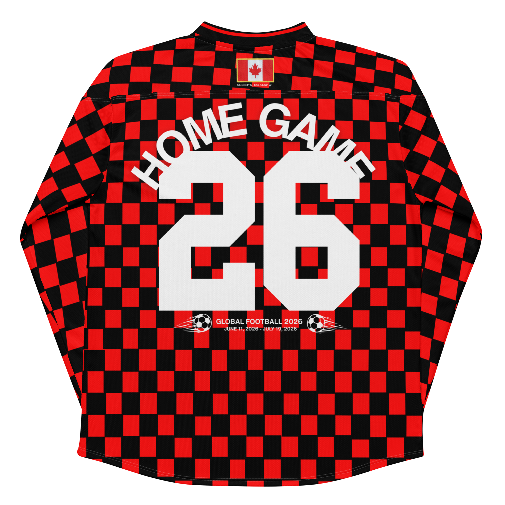 Canada 2026 World Cup Long Sleeve Jersey