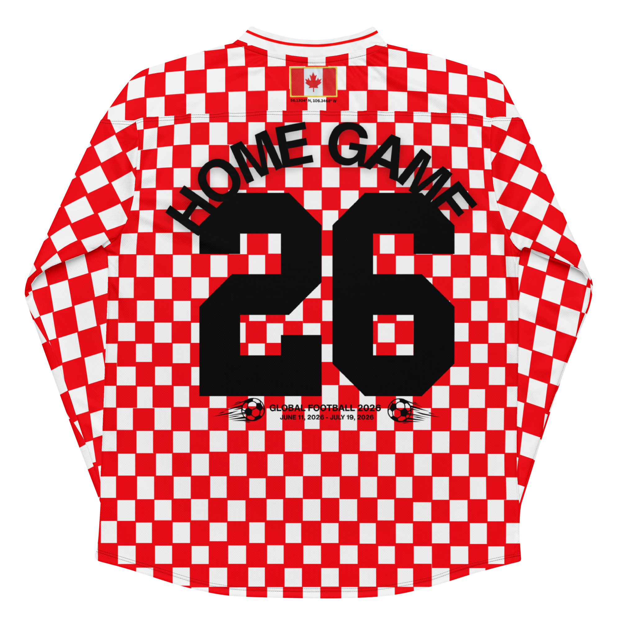 Canada 2026 World Cup Long Sleeve Jersey