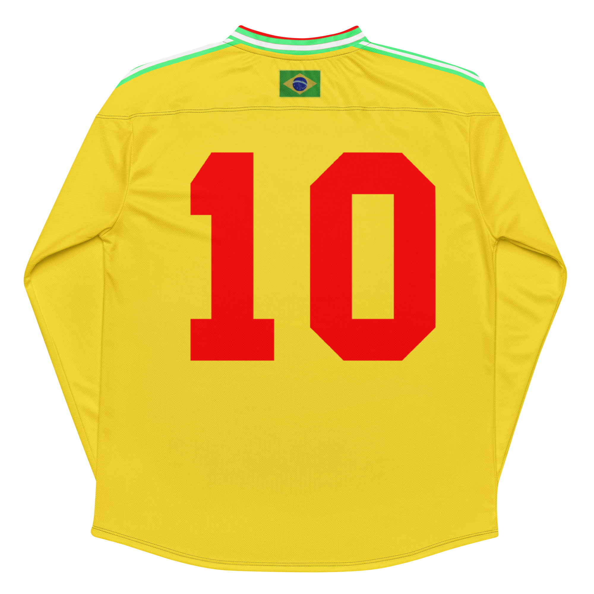 Brazil 1988 'No Drug' Long Sleeve Jersey
