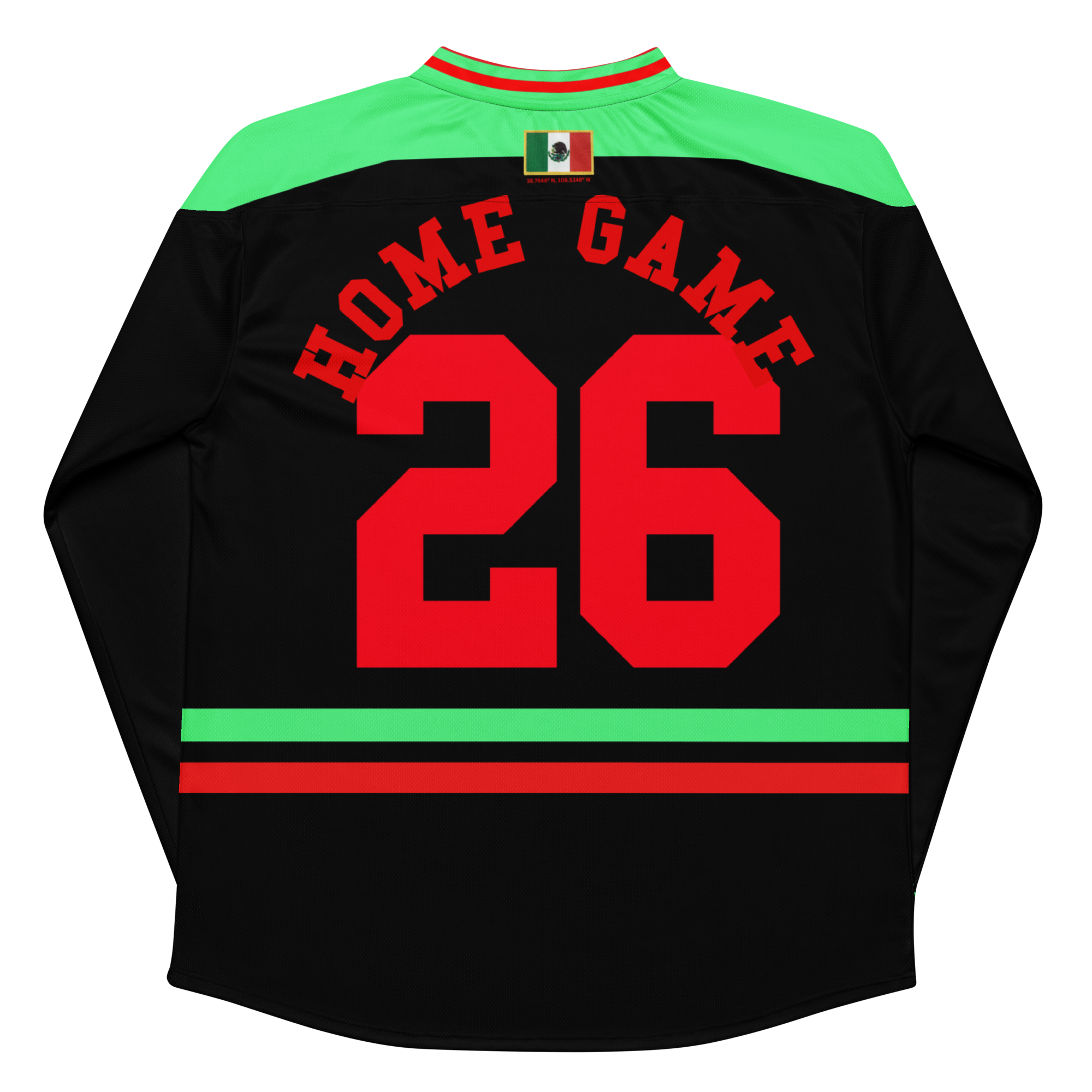Mexico Olympian Home Game Long Sleeve Jersey