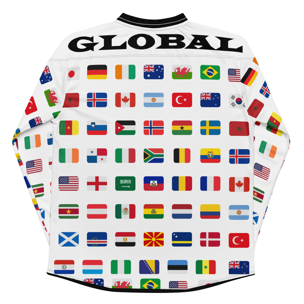 Global Flags 2026 Long Sleeve Soccer Jersey