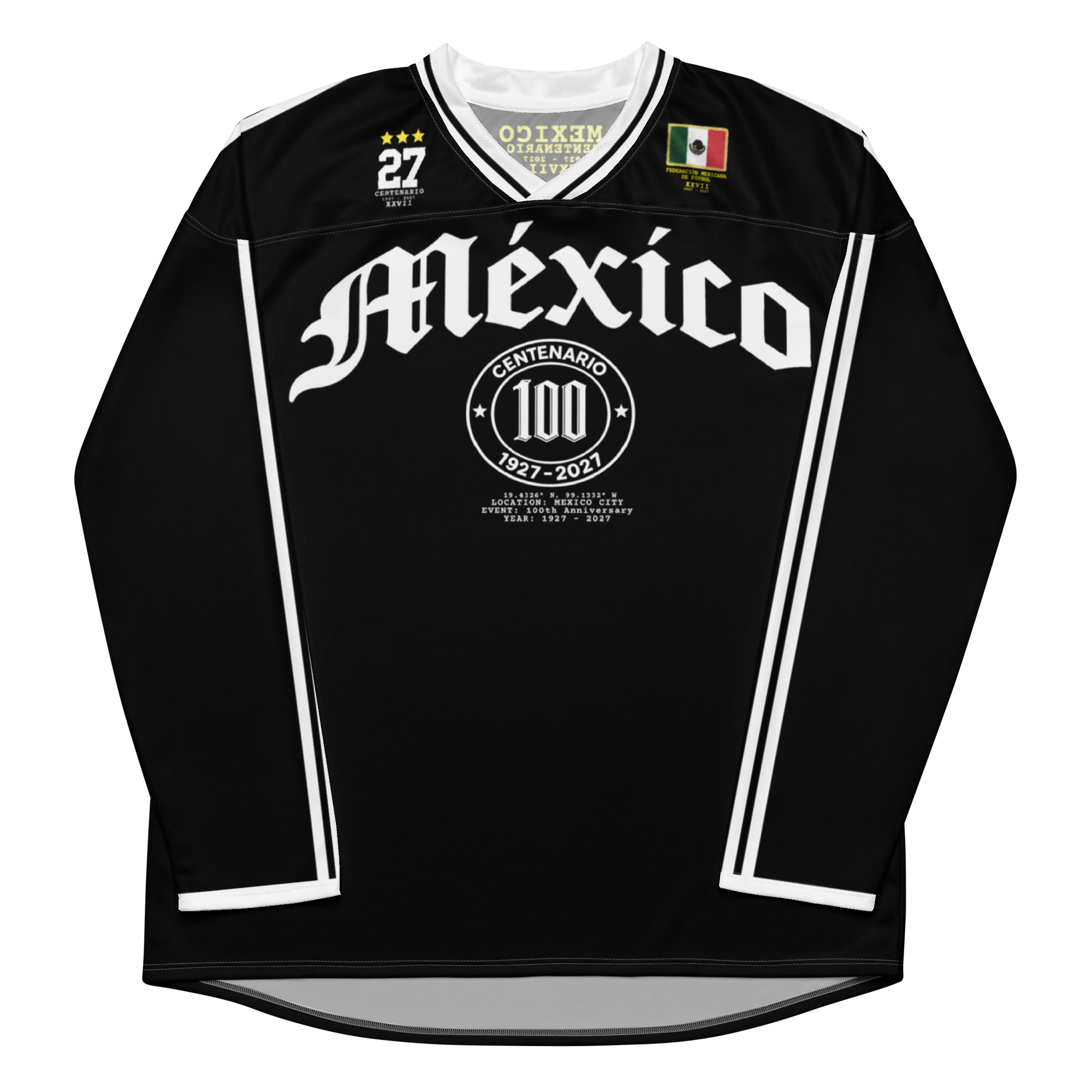 Mexico 100th Anniversary World Cup Long Sleeve Jersey