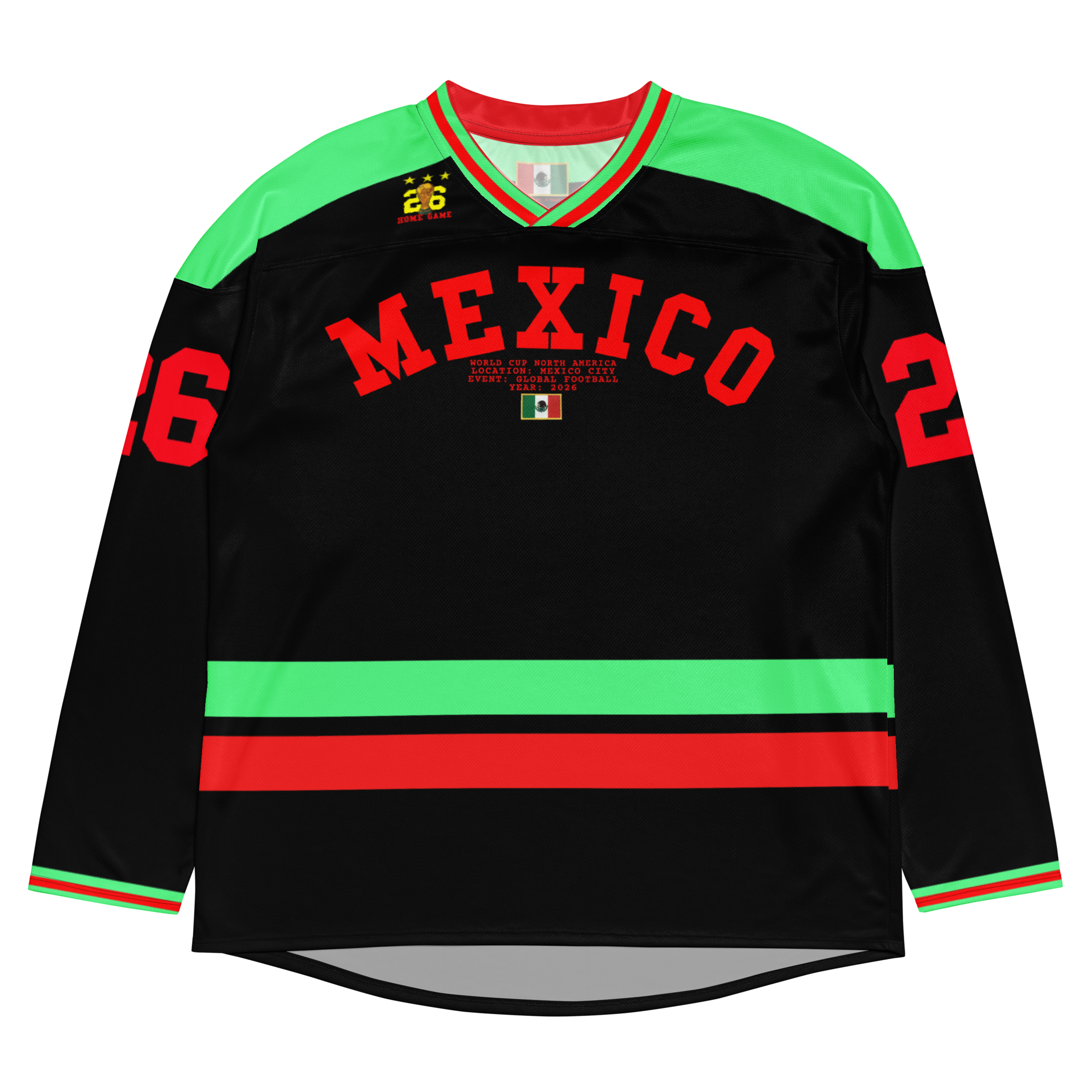 Mexico Olympic World Cup 2026 Long Sleeve Jersey