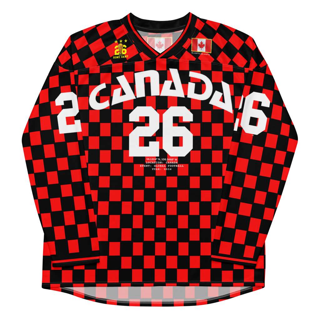 Canada 2026 World Cup Long Sleeve Jersey