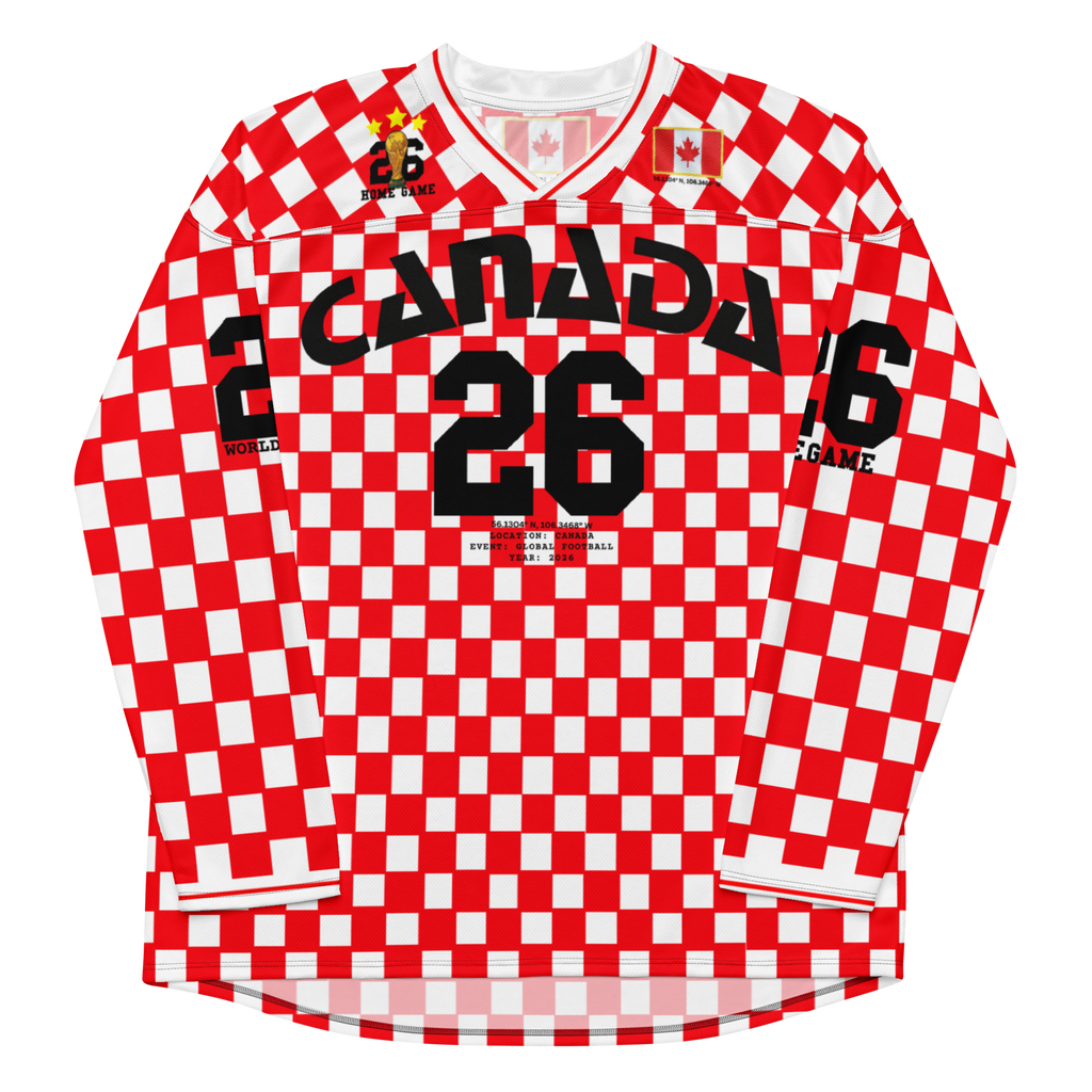 Canada 2026 World Cup Long Sleeve Jersey