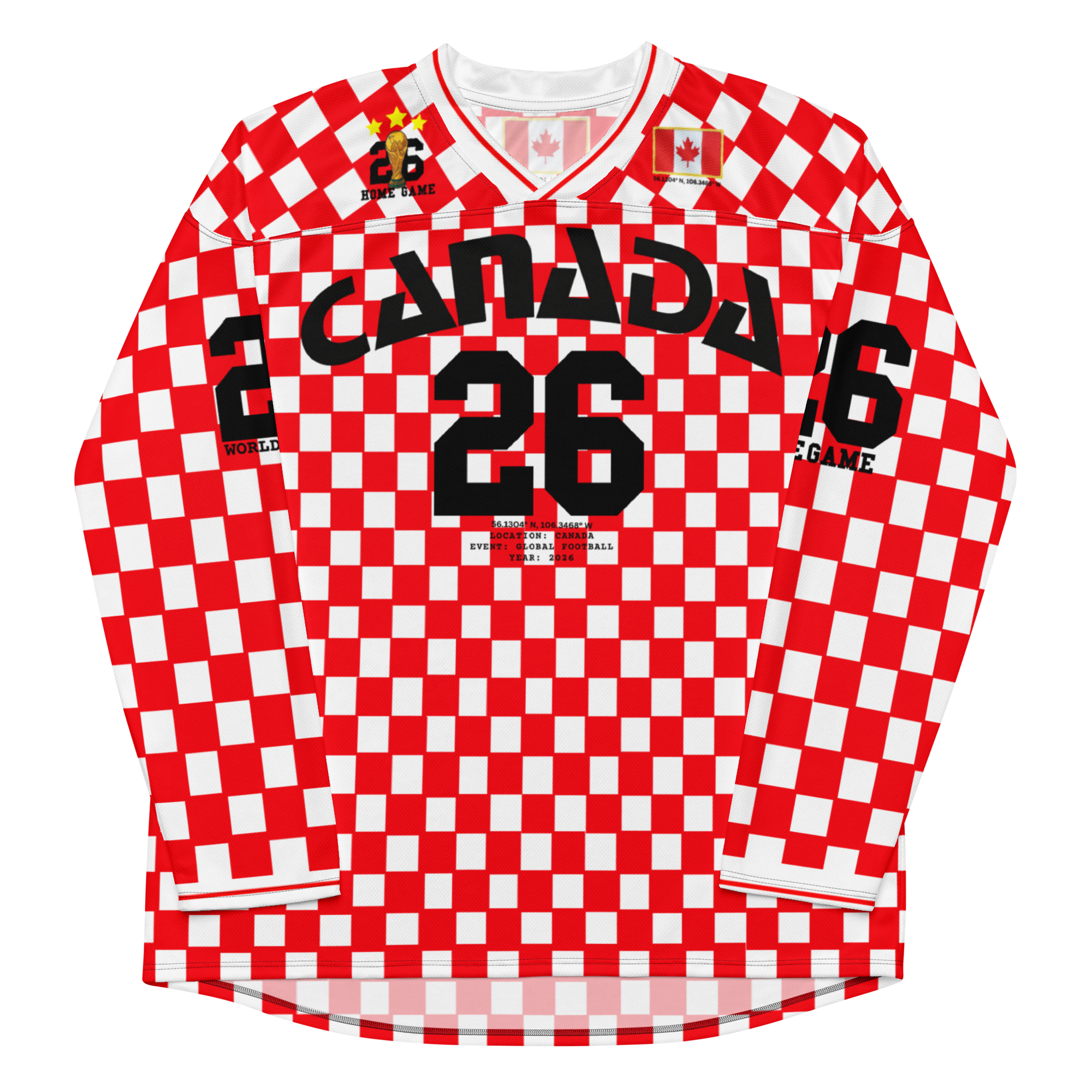 Canada 2026 World Cup Long Sleeve Jersey