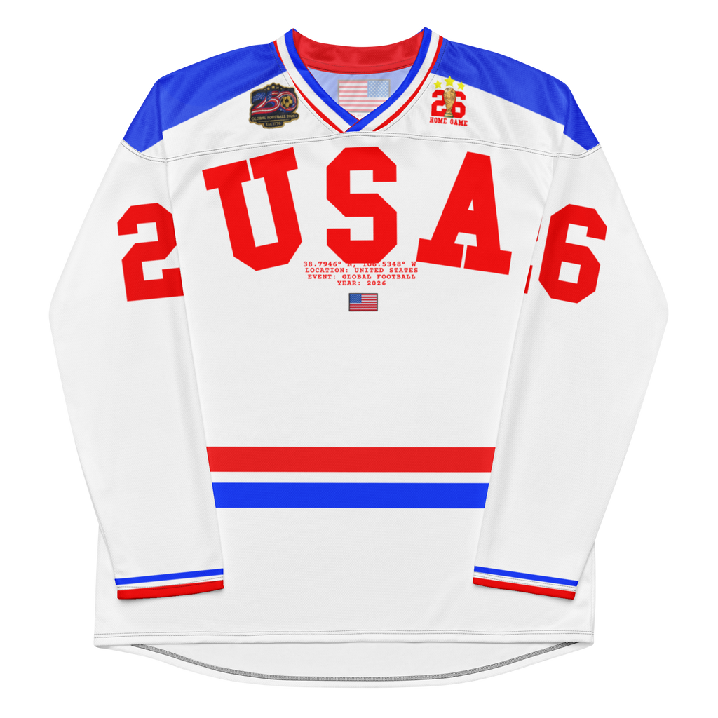 USA Olympian Long Sleeve Soccer Jersey