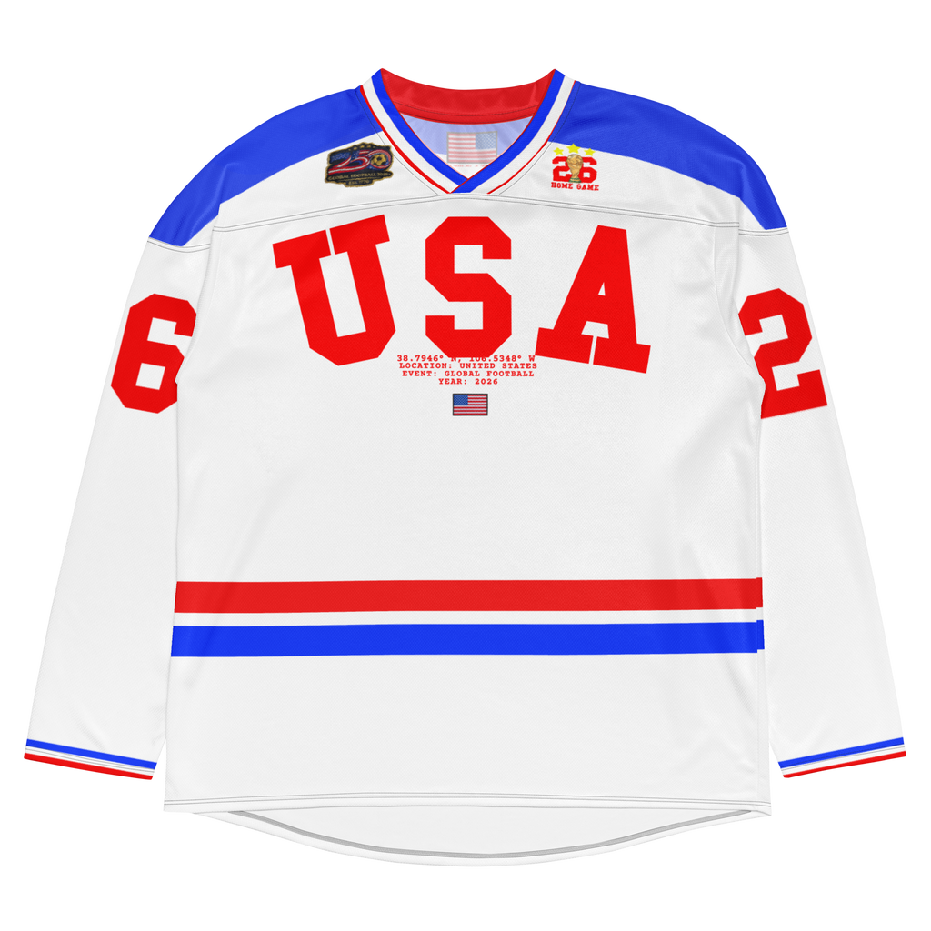 USA Olympian Long Sleeve Soccer Jersey