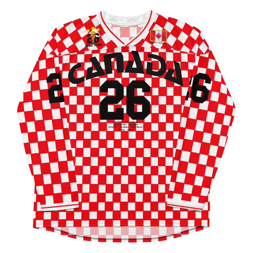 Canada 2026 Global Football Long Sleeve Jersey