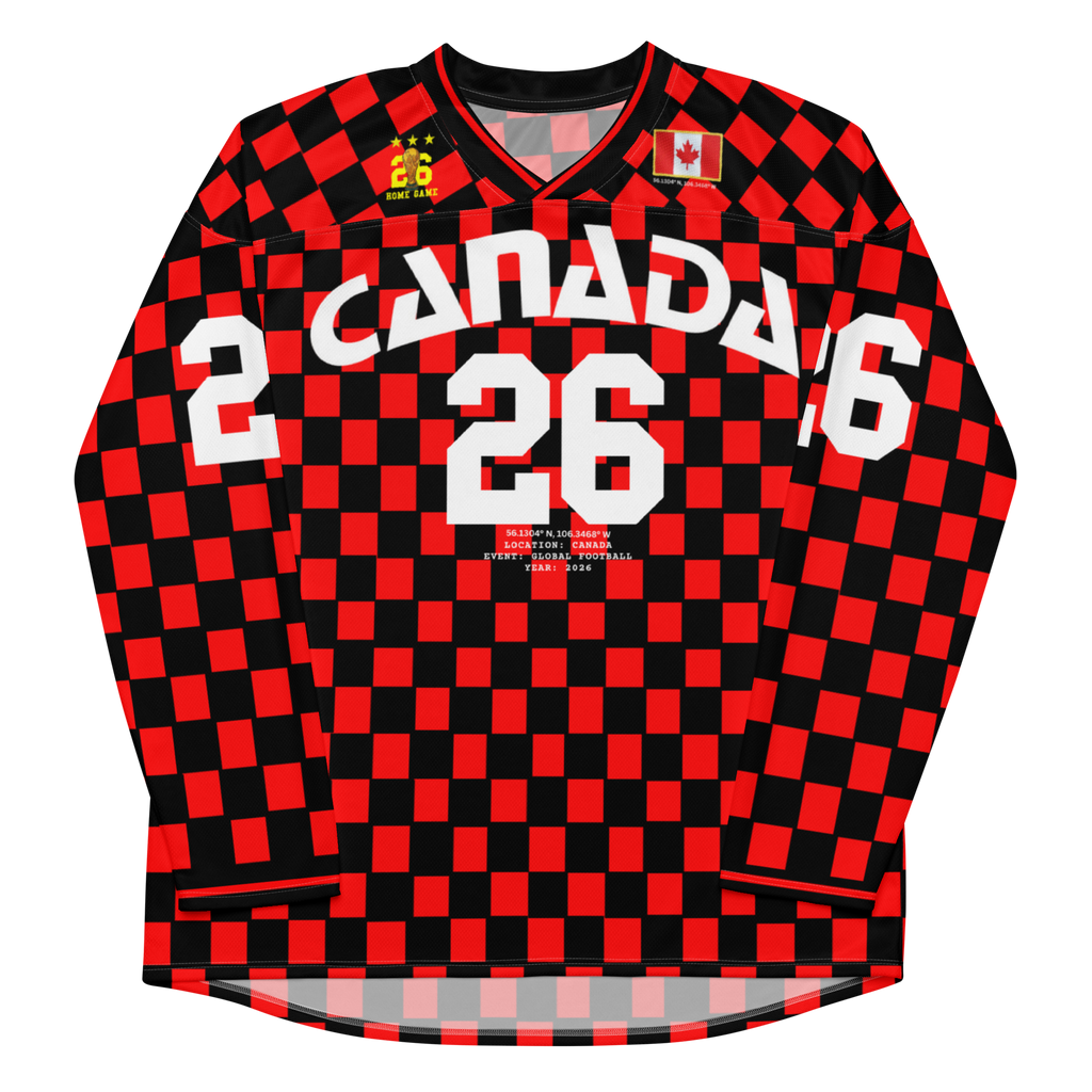 Canada 2026 Global Football Long Sleeve Jersey