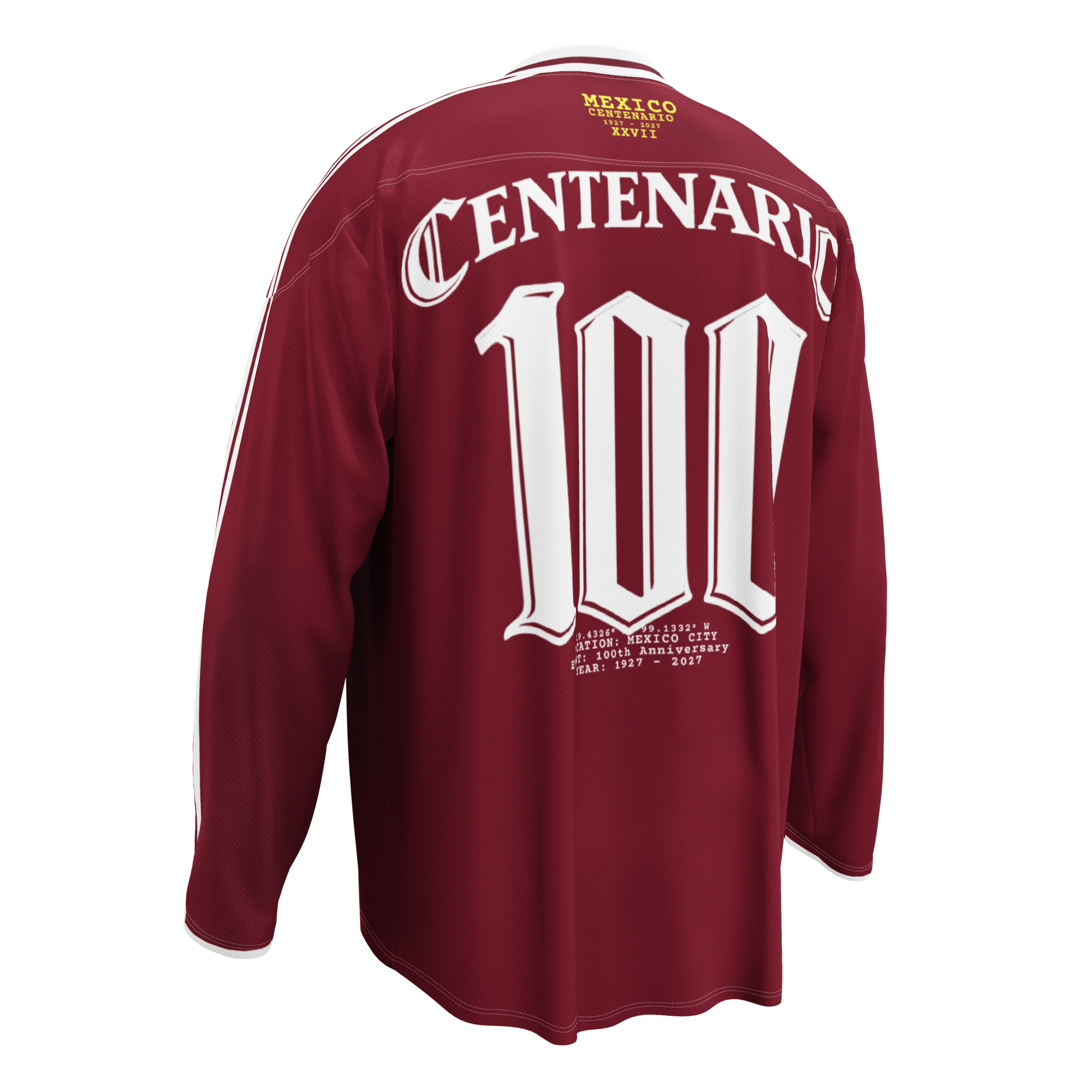 Mexico 100th Anniversary World Cup Long Sleeve Jersey
