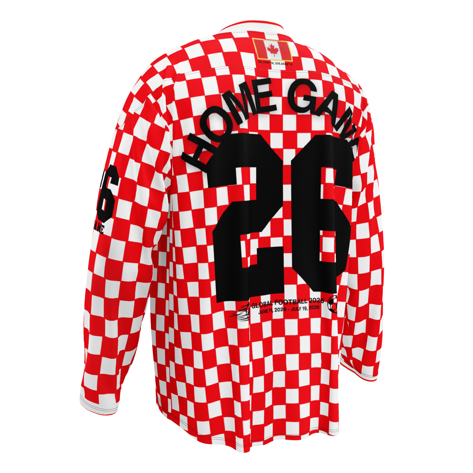 Canada 2026 World Cup Long Sleeve Jersey