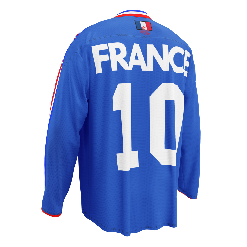 No Drug 1988 France Long Sleeve Jersey