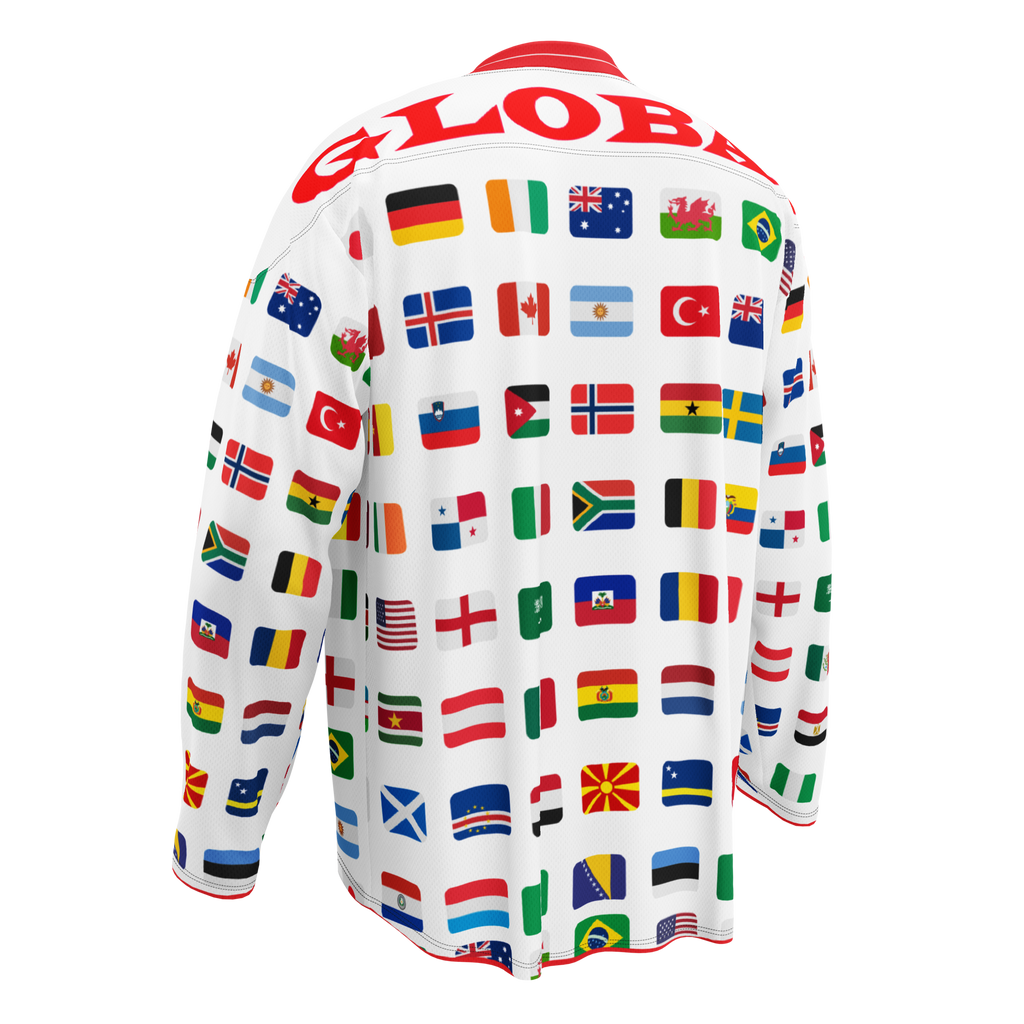 Global Flags 2026 Long Sleeve Soccer Jersey