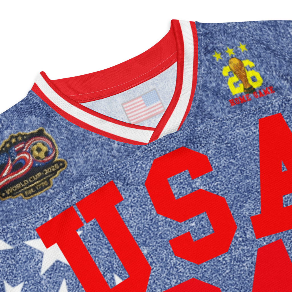 1994 'Denim Stars' USA World Cup Long Sleeve Jersey