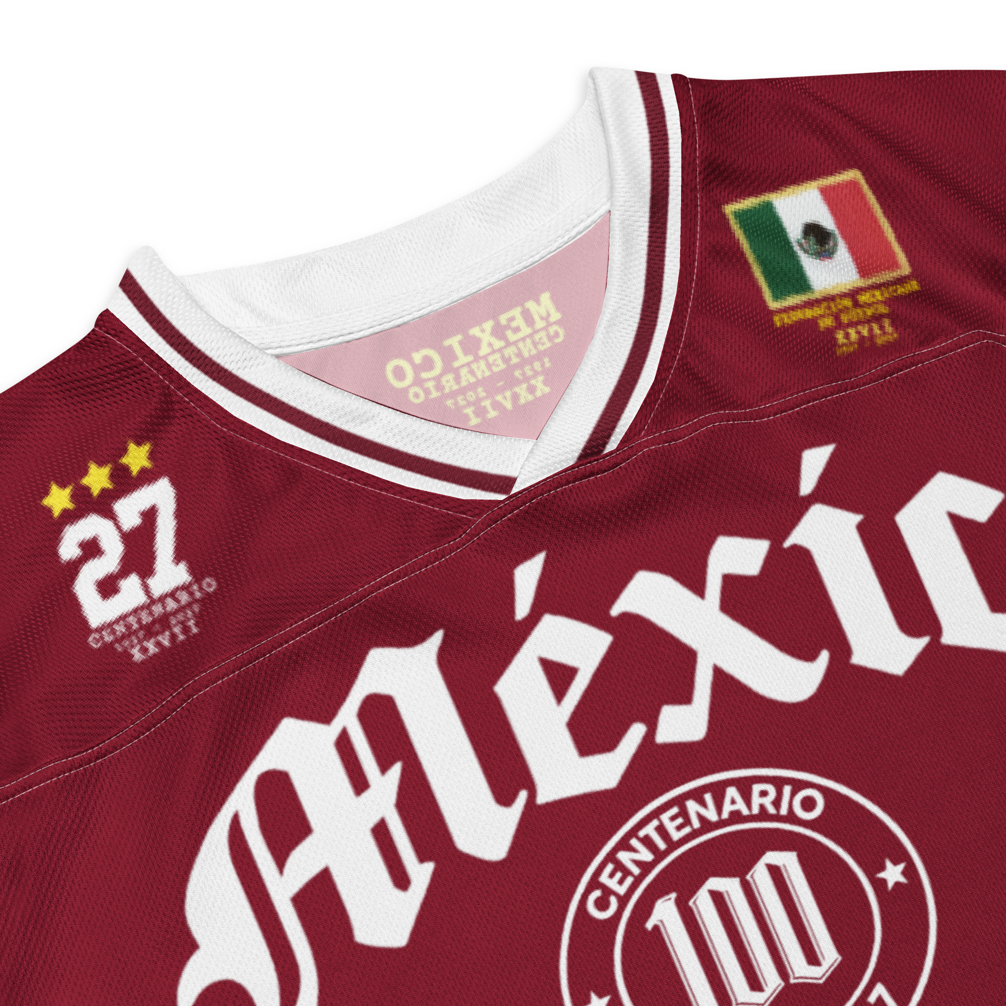 Mexico 100th Anniversary World Cup Long Sleeve Jersey