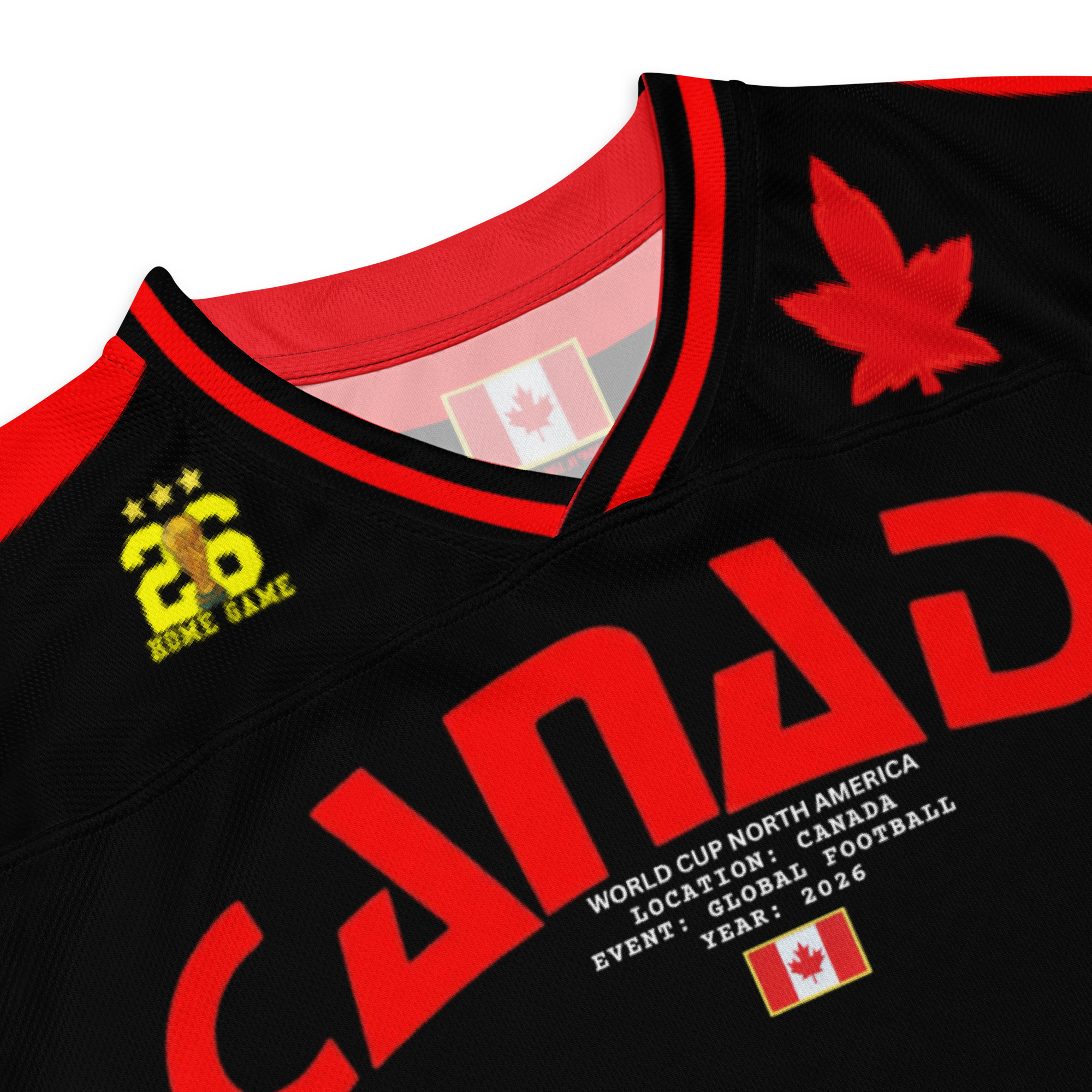 Canada World Cup 2026 Retro Hockey Jersey