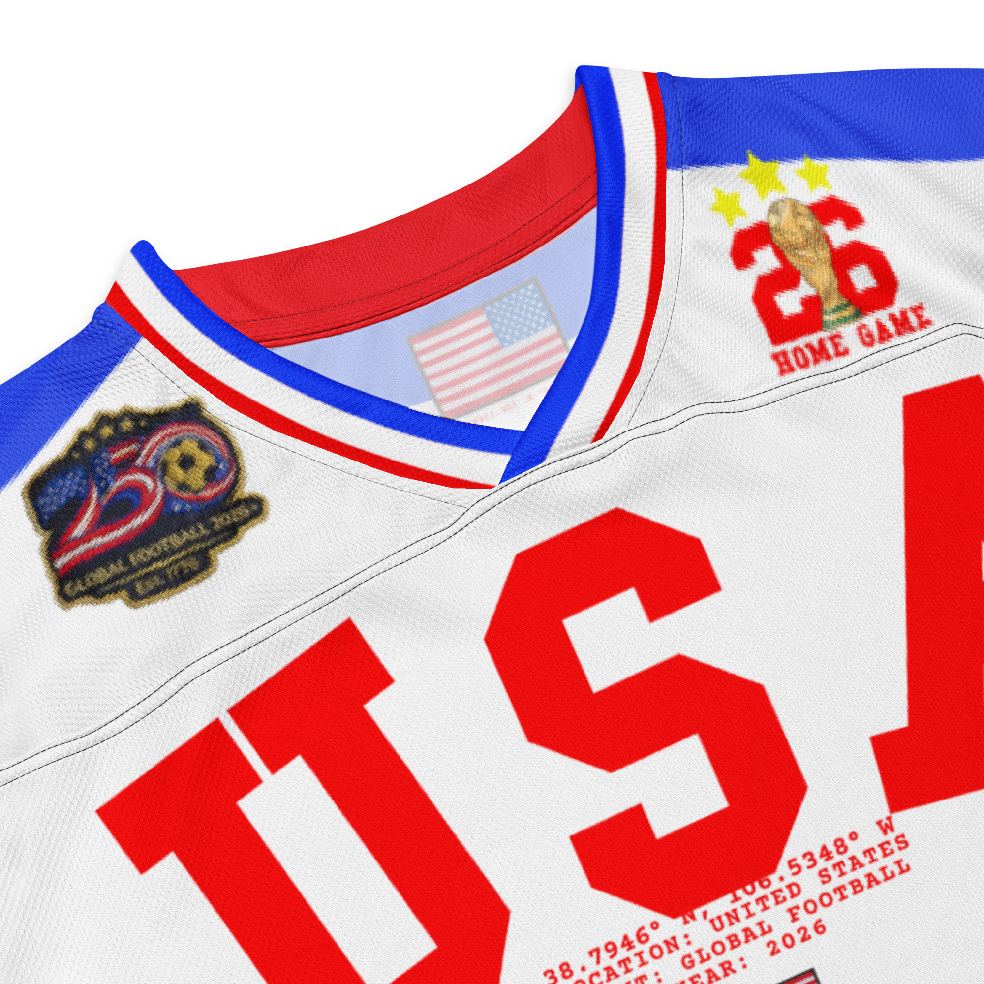 USA Olympian Long Sleeve Soccer Jersey