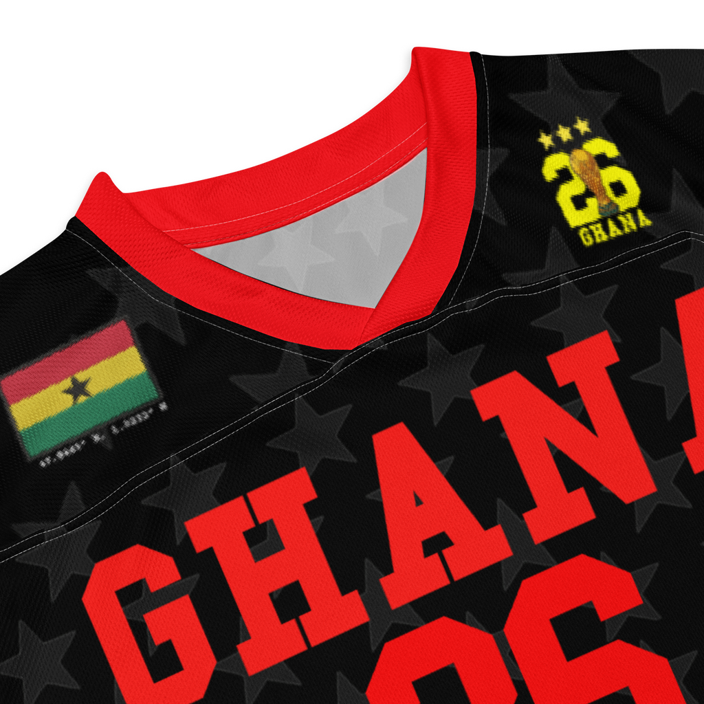 Ghana Black Stars Long Sleeve Jersey