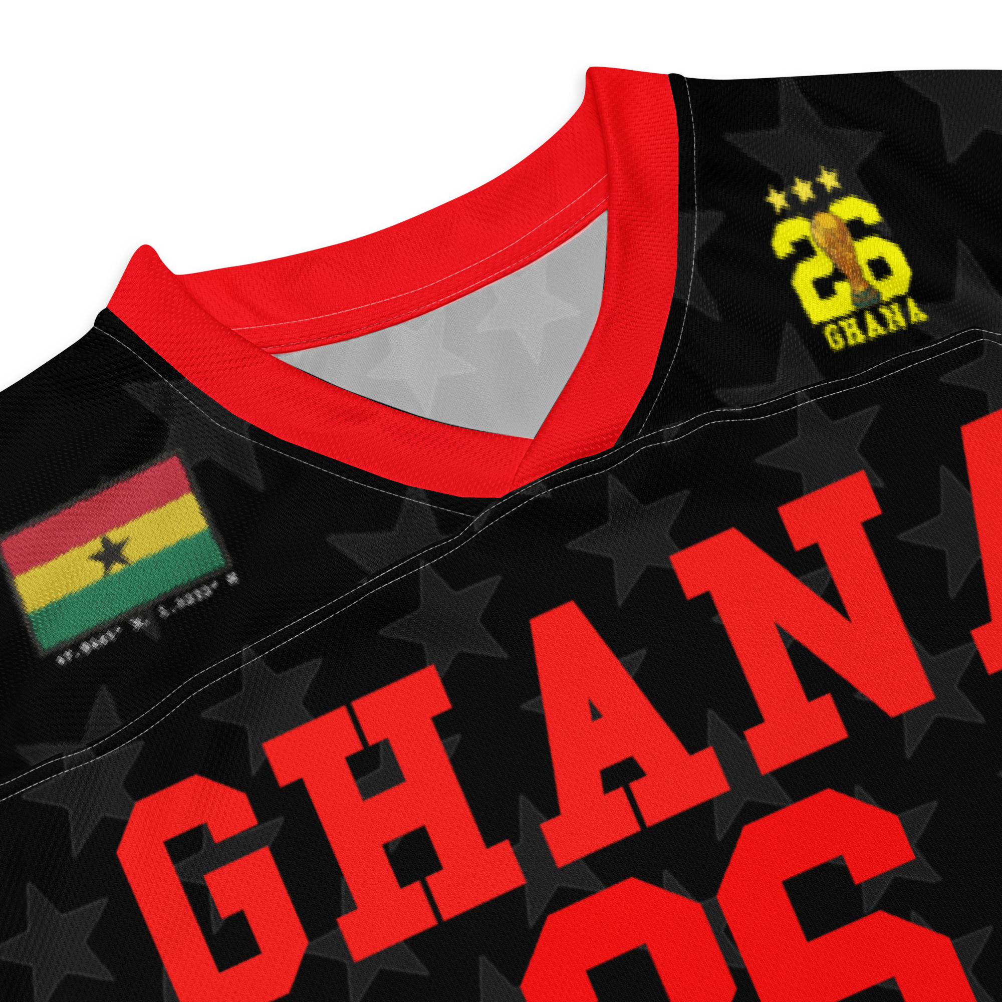 Ghana Black Stars Long Sleeve Jersey