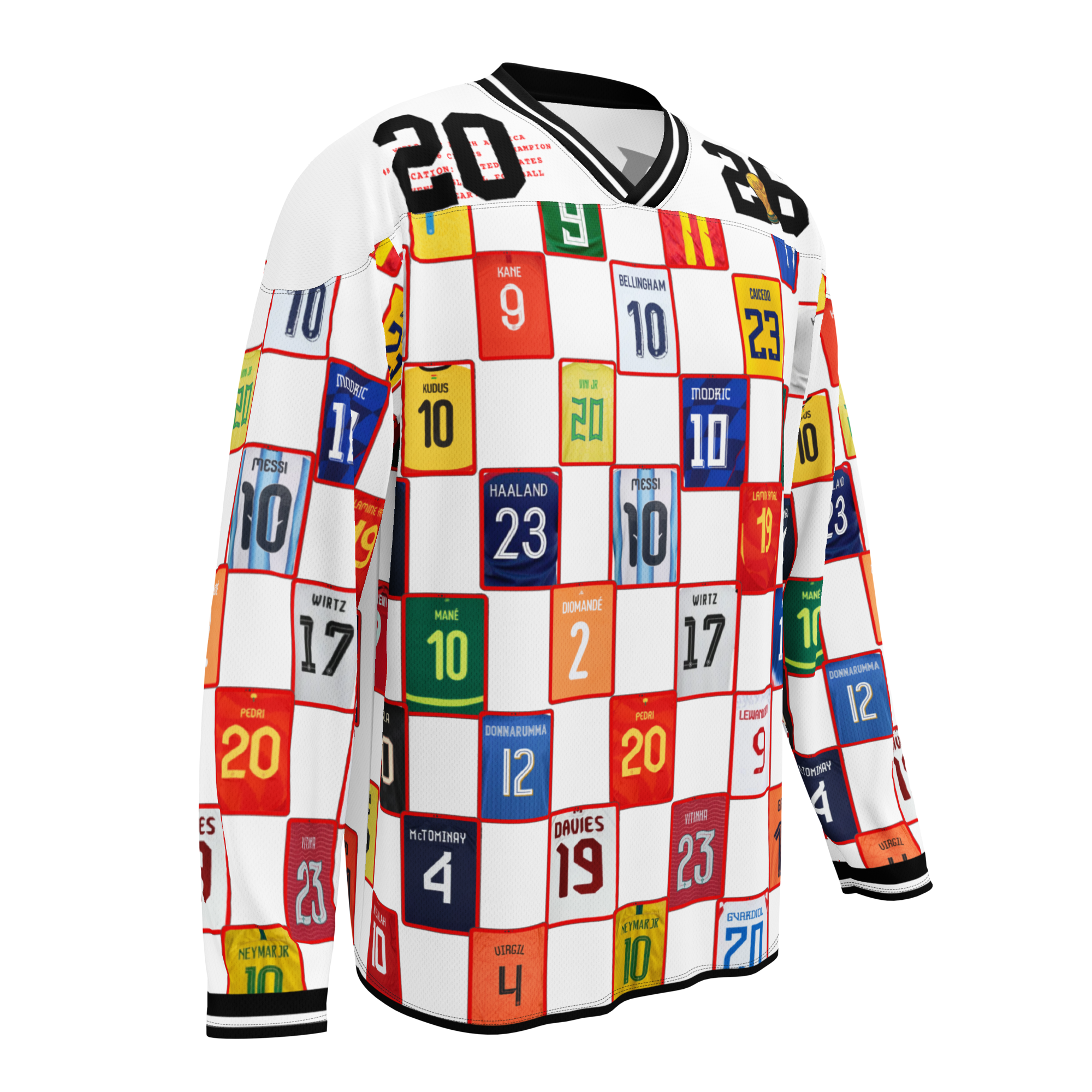 2026 Players Club World Cup Long Sleeve Jersey