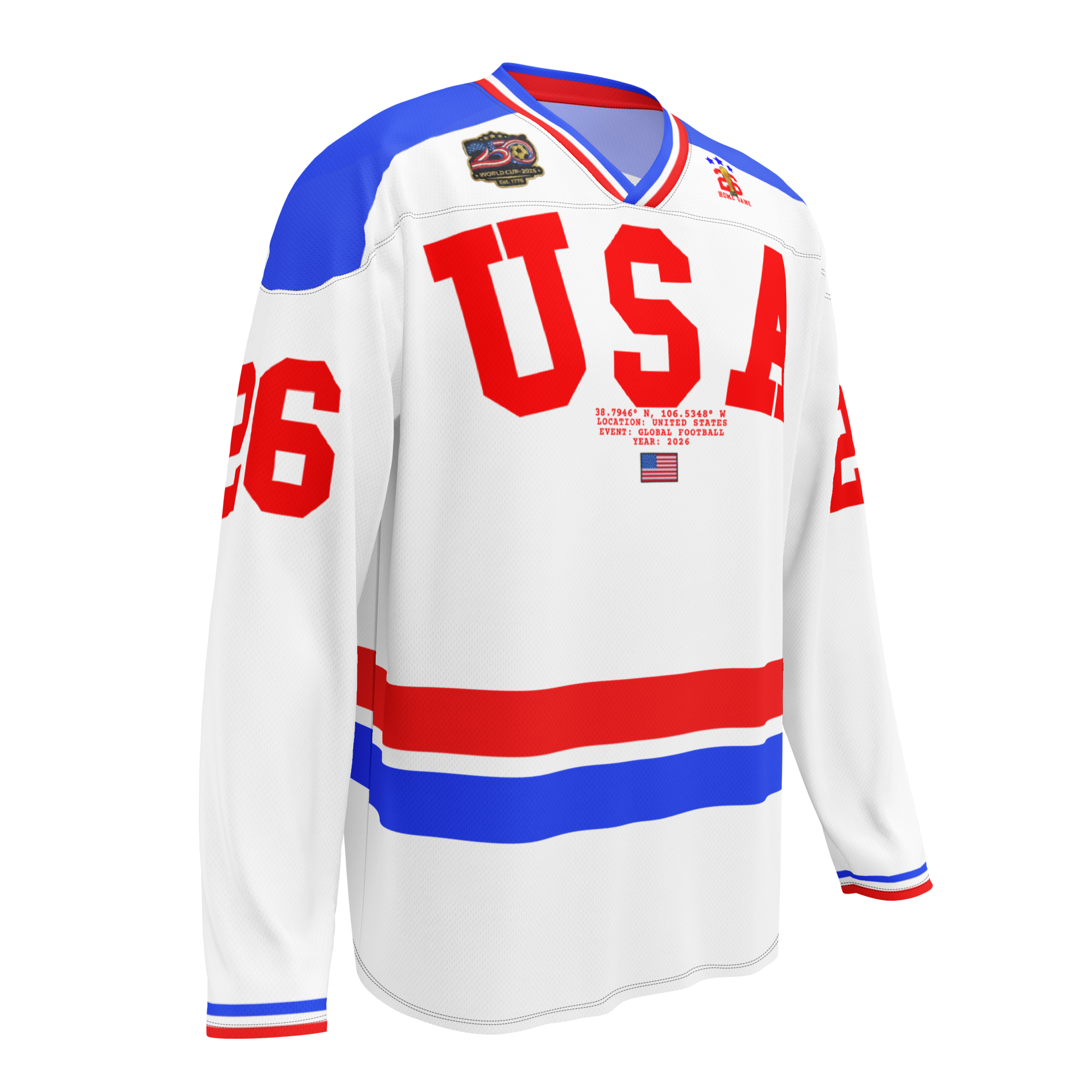 USA 2026 World Cup Olympic Long Sleeve Jersey