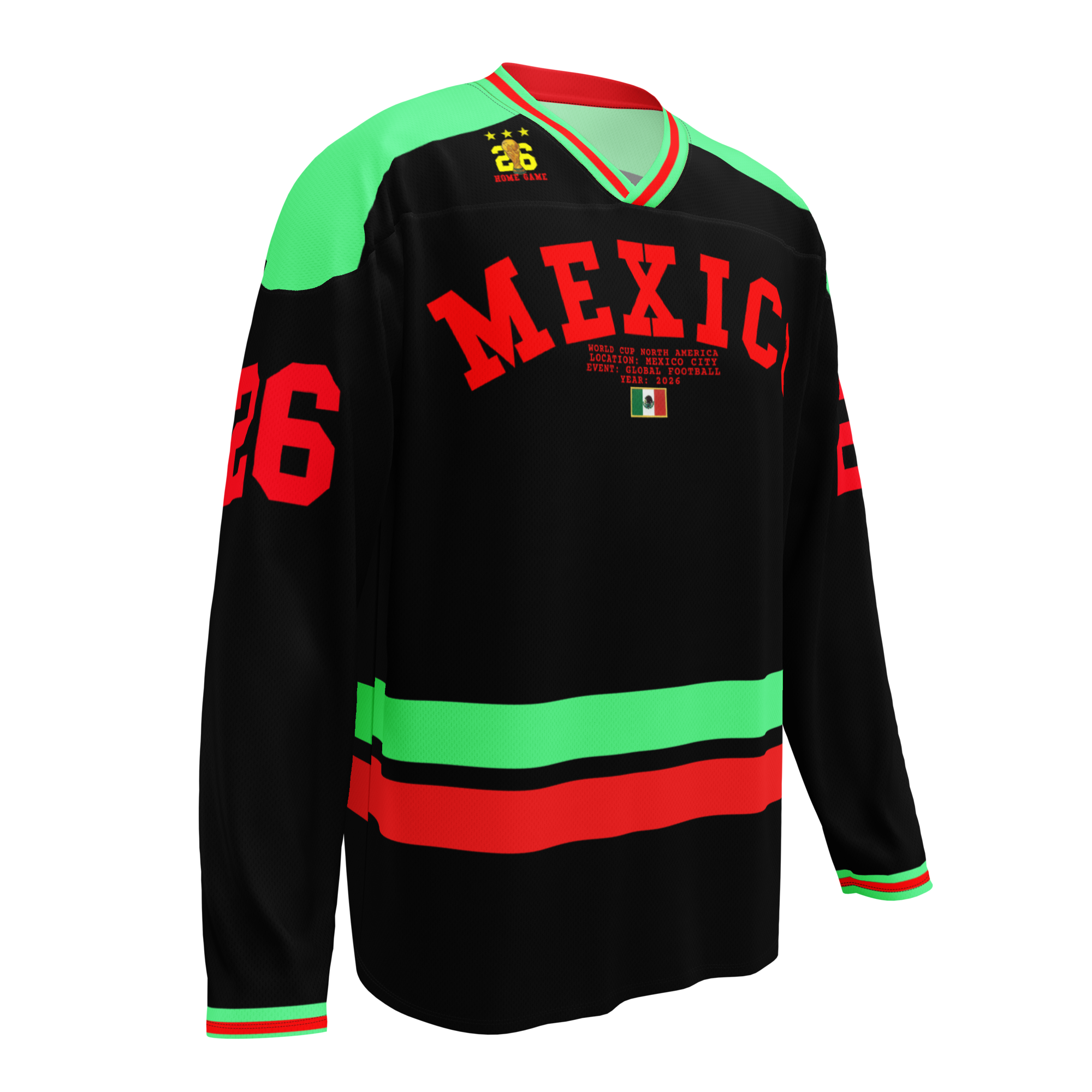 Mexico Olympic World Cup 2026 Long Sleeve Jersey