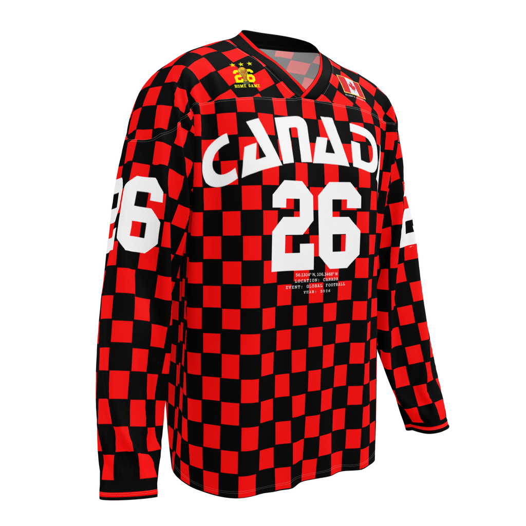 Canada 2026 World Cup Long Sleeve Jersey