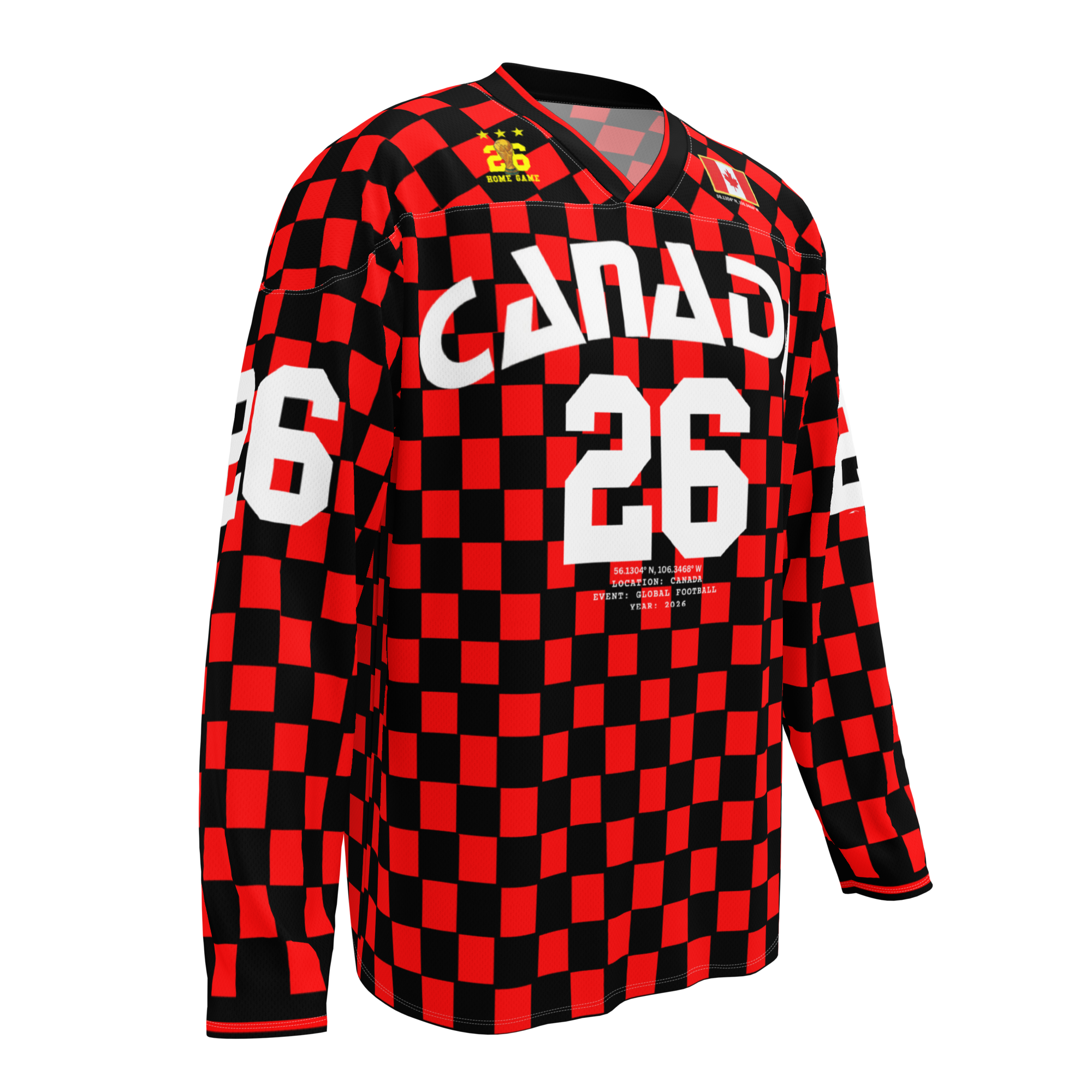 Canada 2026 World Cup Long Sleeve Jersey