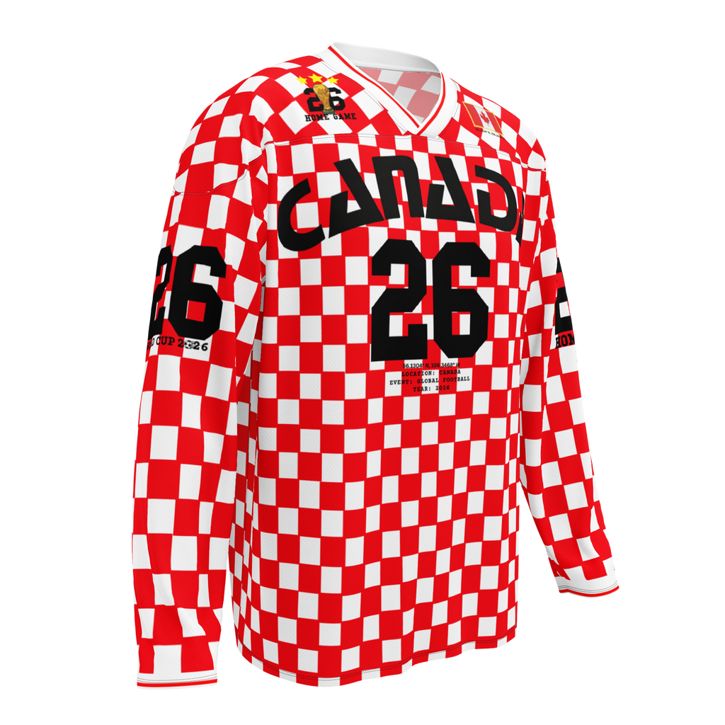 Canada 2026 World Cup Long Sleeve Jersey