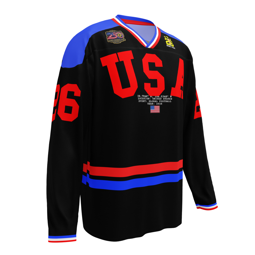 USA Olympian Long Sleeve Soccer Jersey
