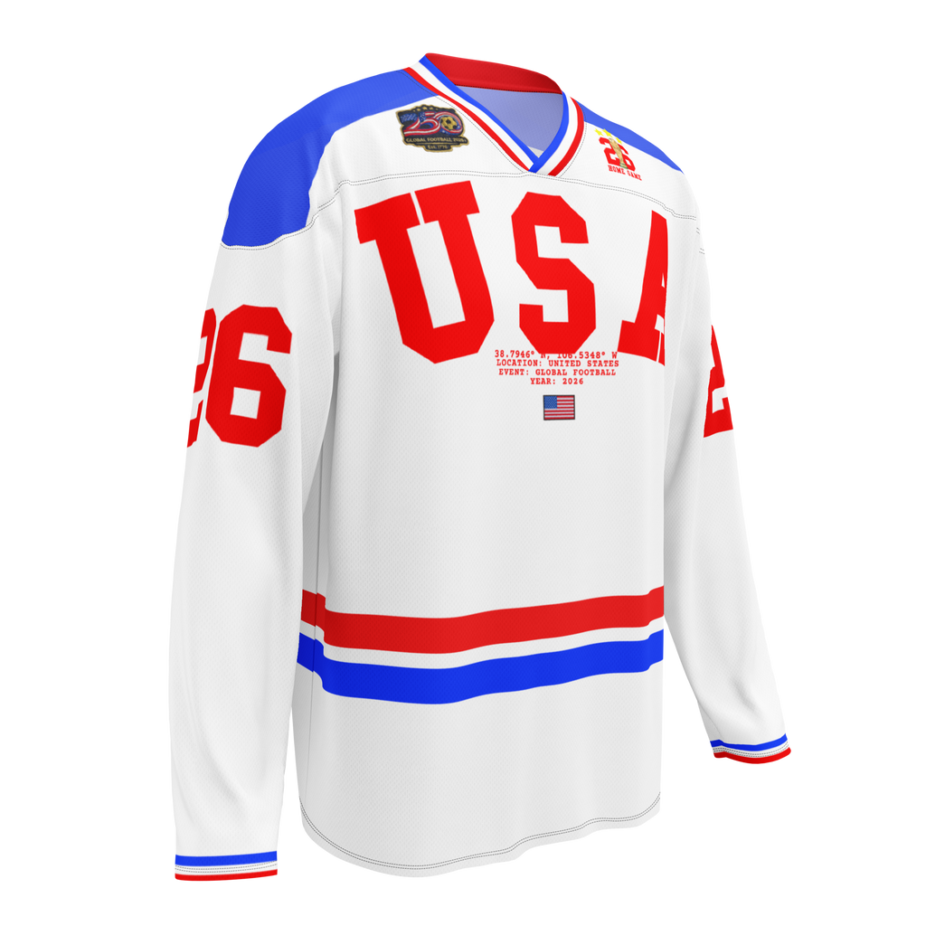 USA Olympian Long Sleeve Soccer Jersey